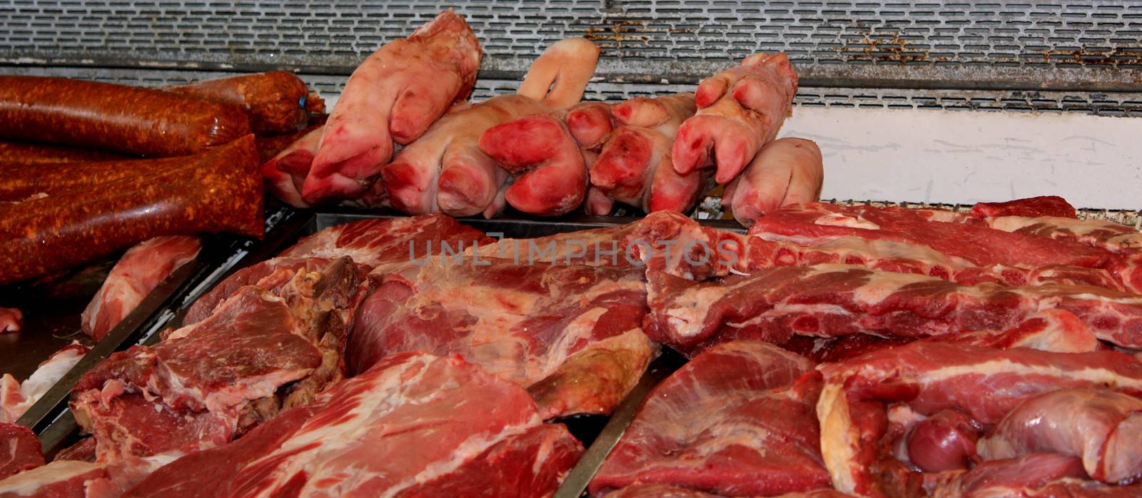 Pig's Feet, Sauage and Chops by mpk1970