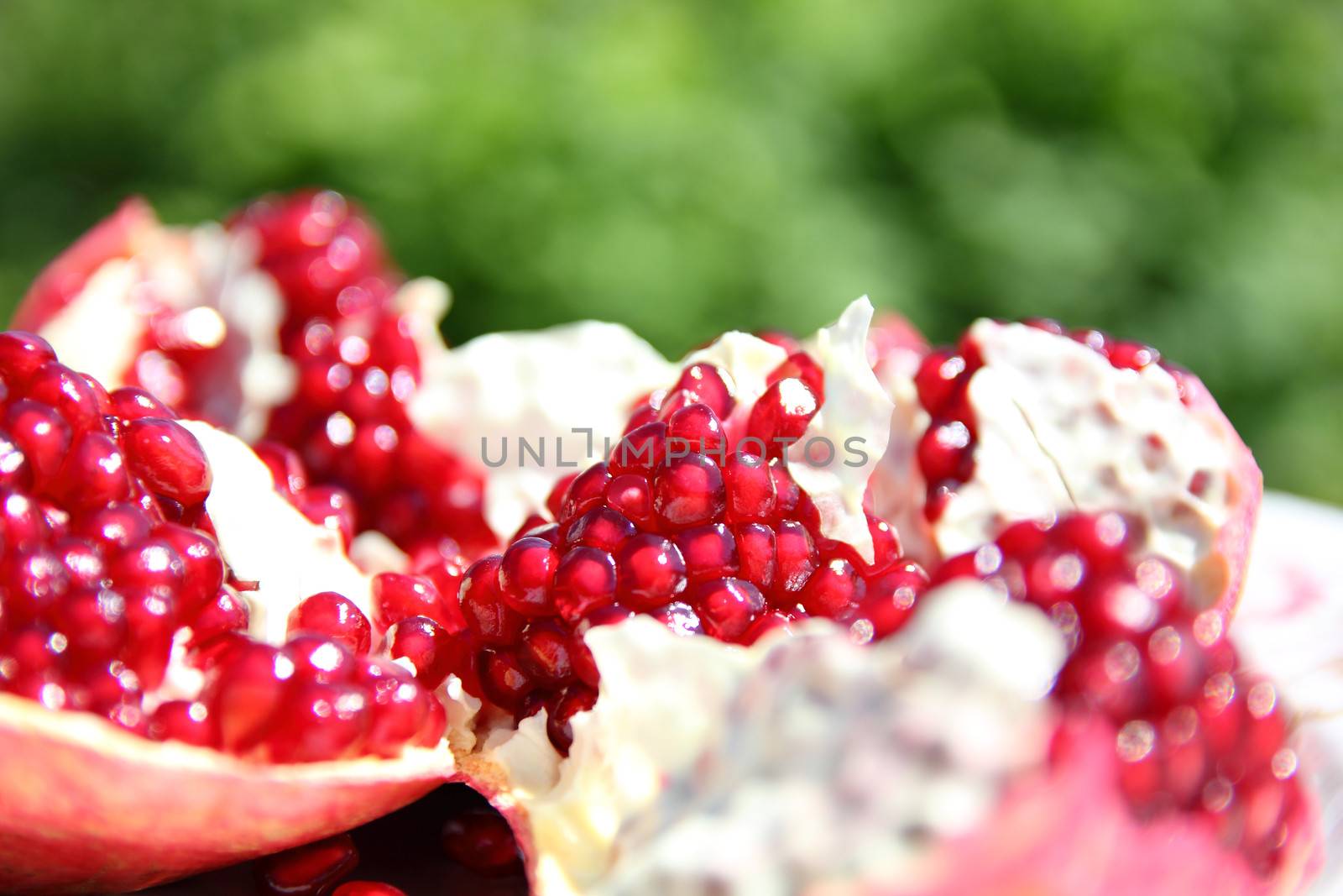 ripe pomegranate