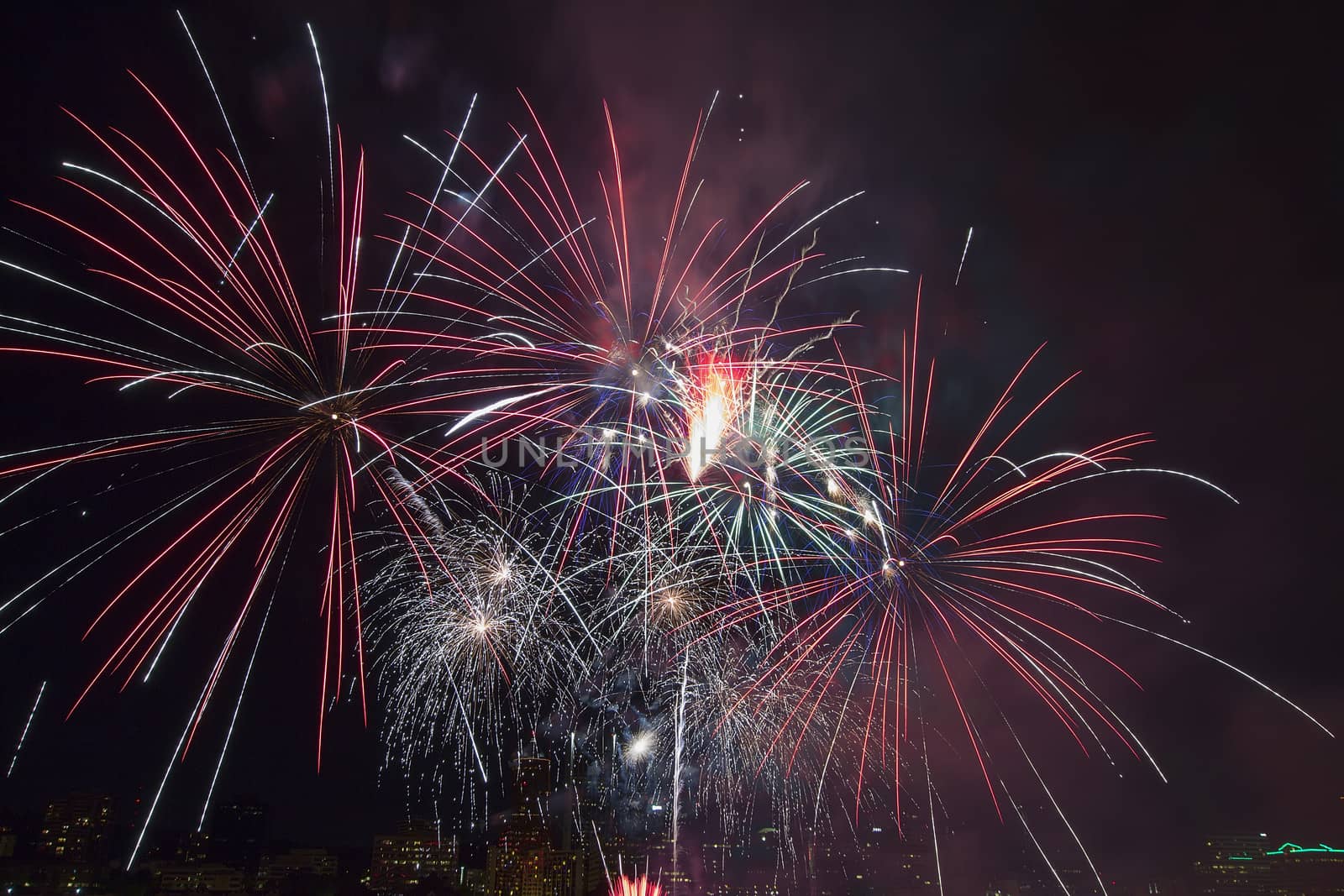 4th of July Fireworks Portland Oregon 2013 by jpldesigns