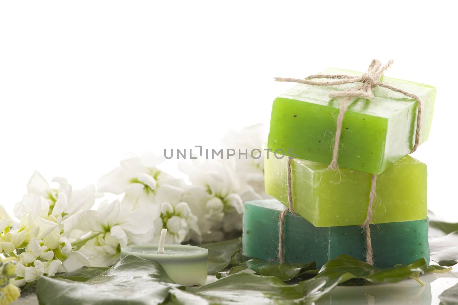 Handmade Soap closeup by senkaya