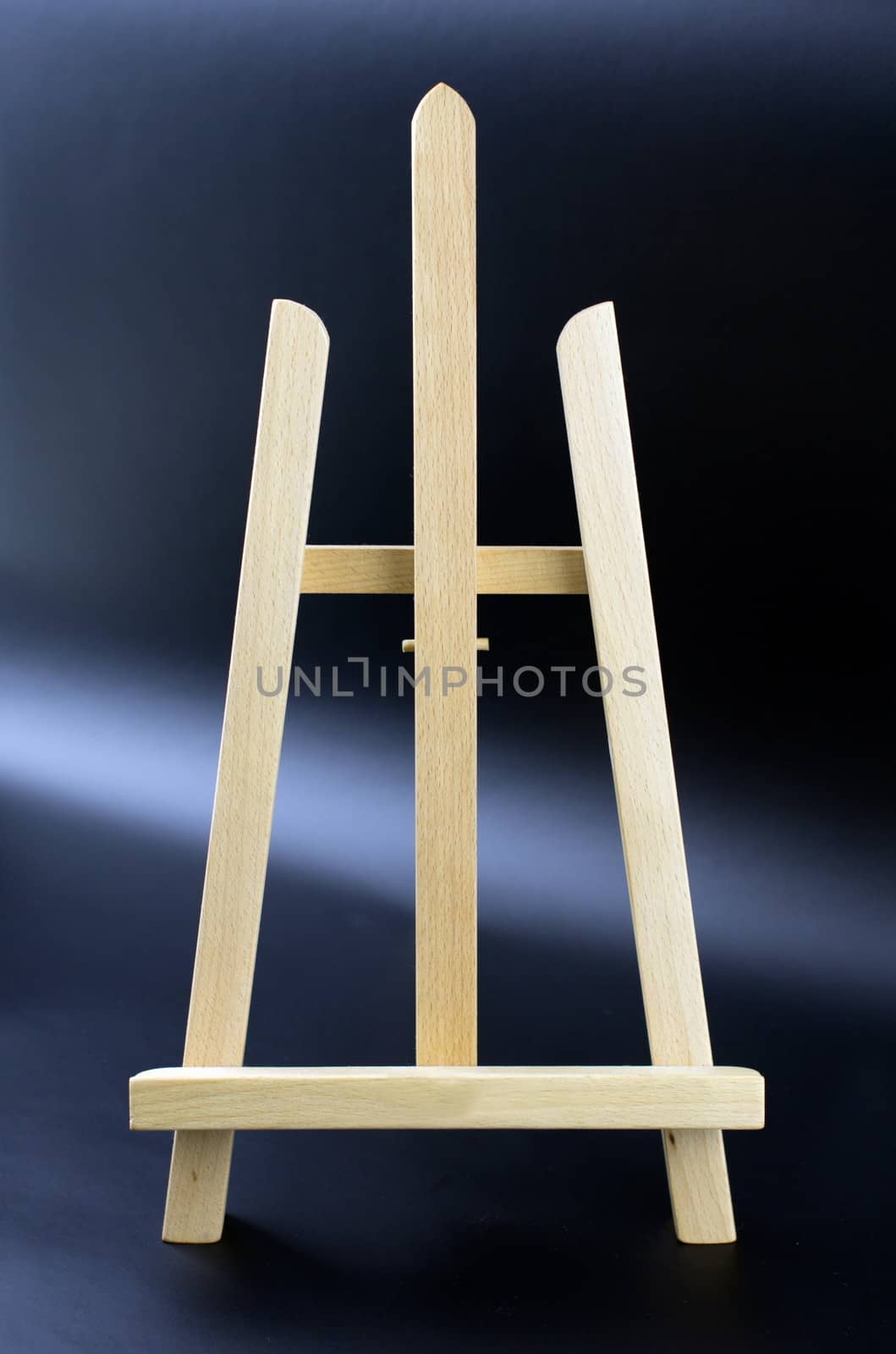 Wooden elegant stand to use as a background