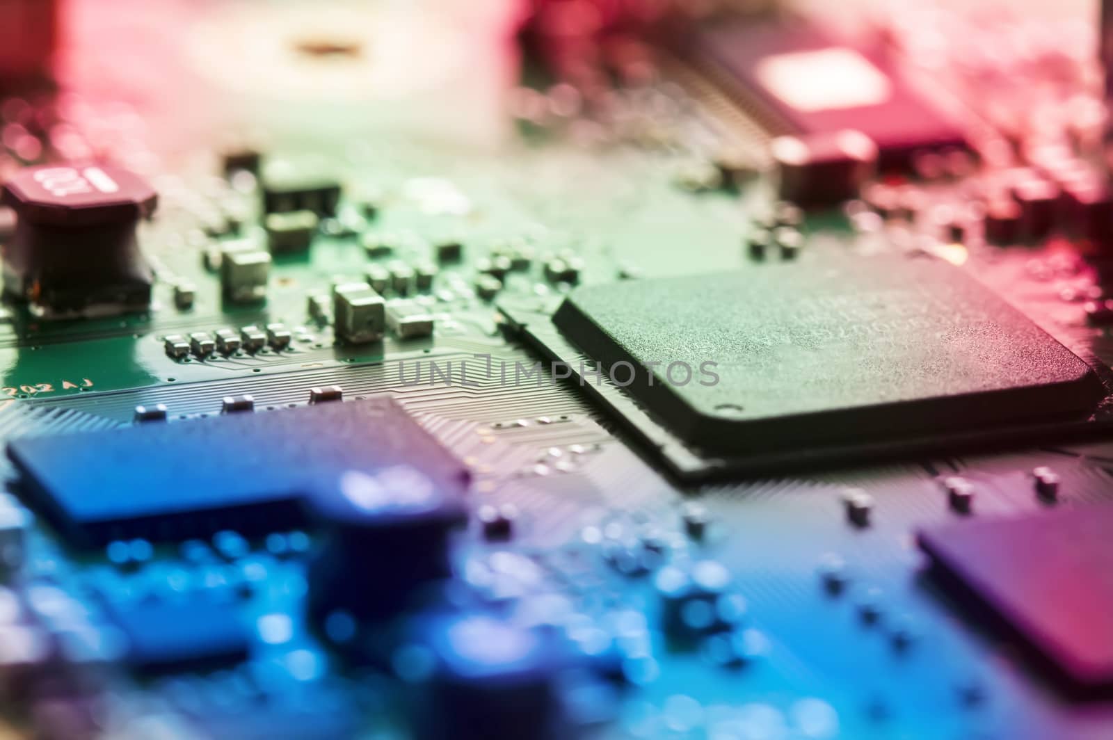 Circuit Board by Raimundas