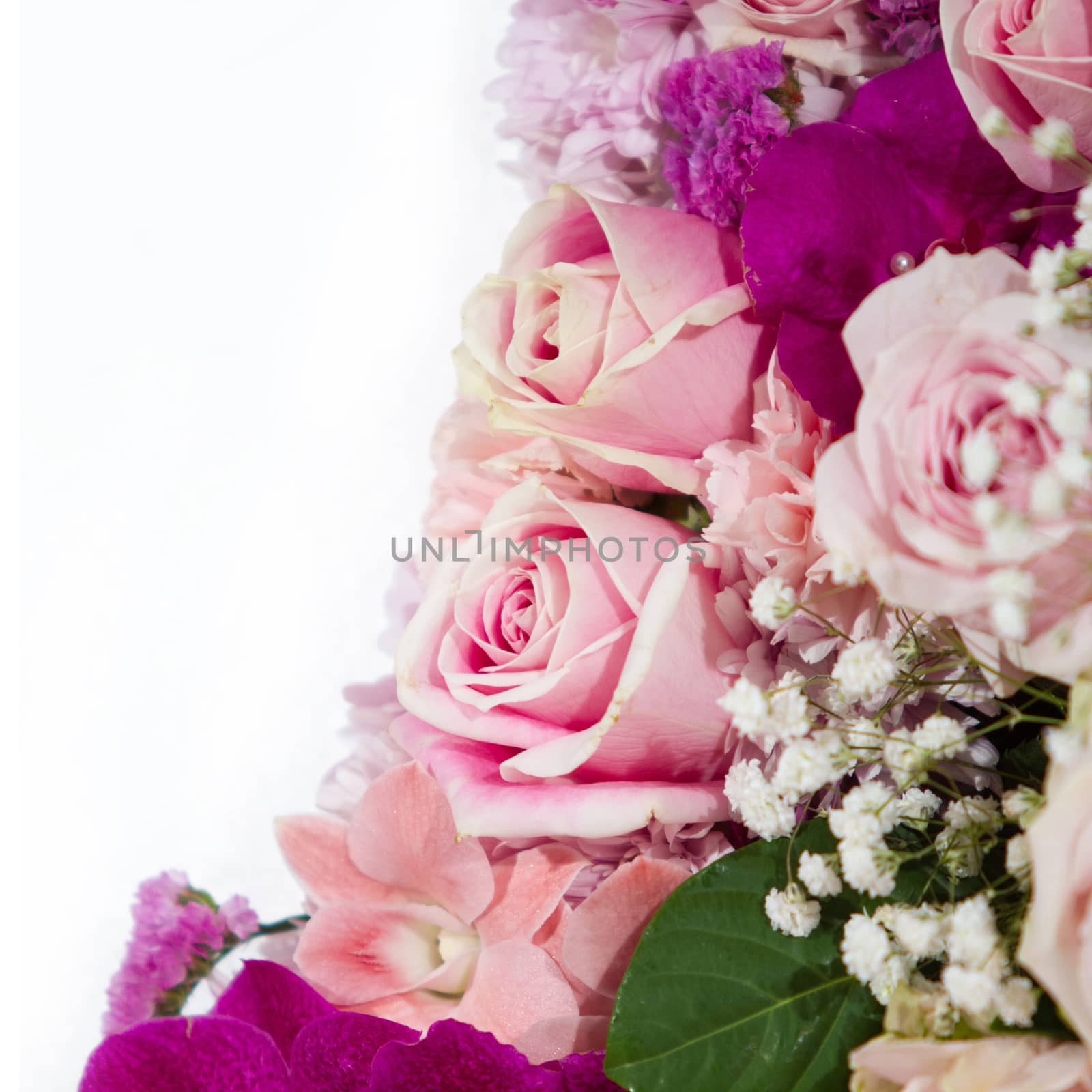 Rose flowers mixed bouquet by liewluck