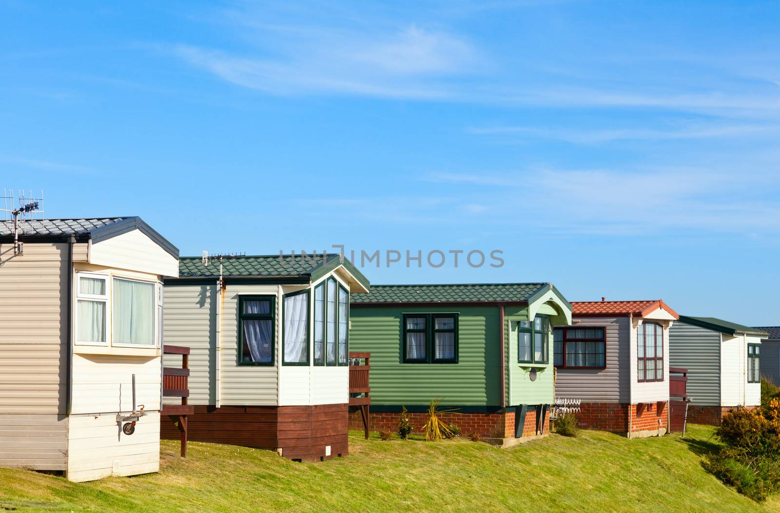 Holiday park cabins by naumoid