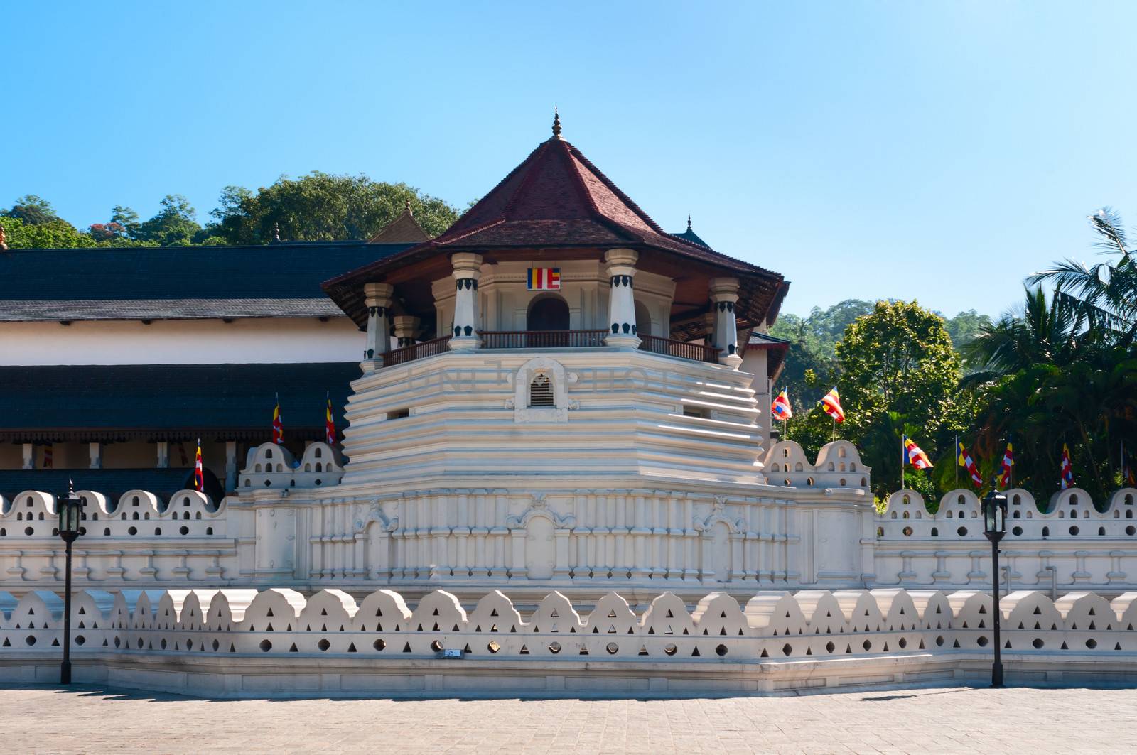 Sacred Tooth Relic at Kandy, Sri Lanka  by iryna_rasko