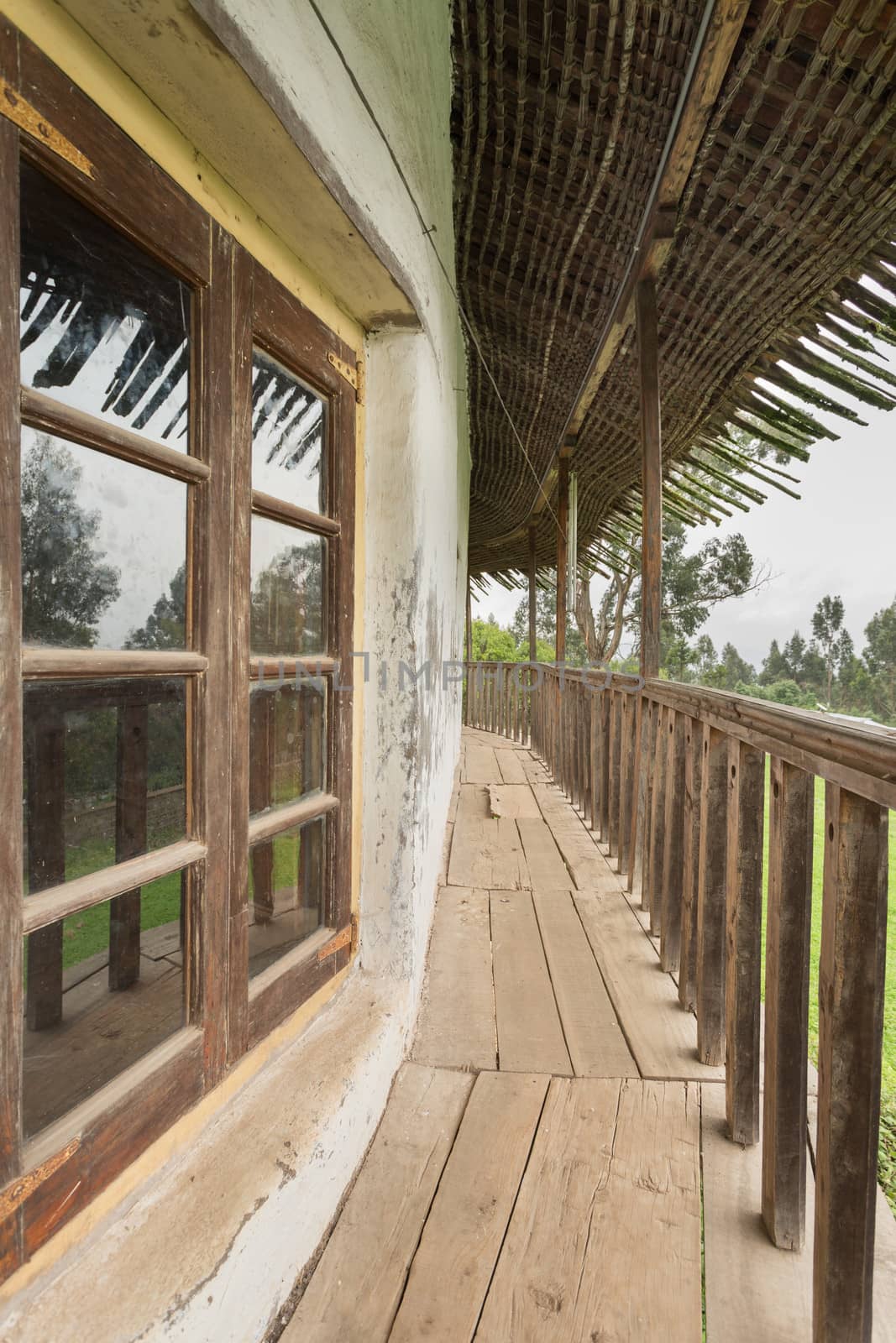 Balcony of Emperor Menelik and Empress Taitu’s Palace-Elfign