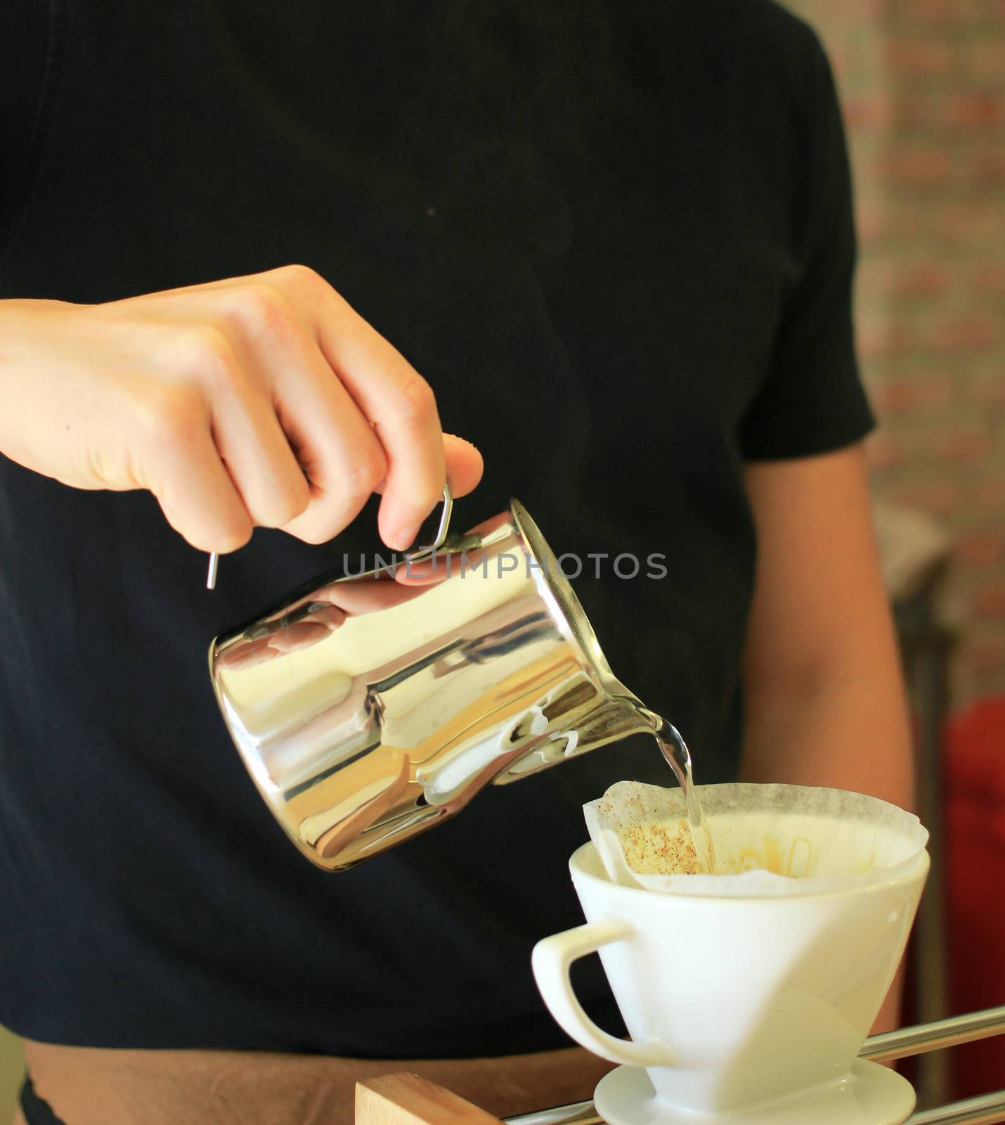 Hand drip coffee