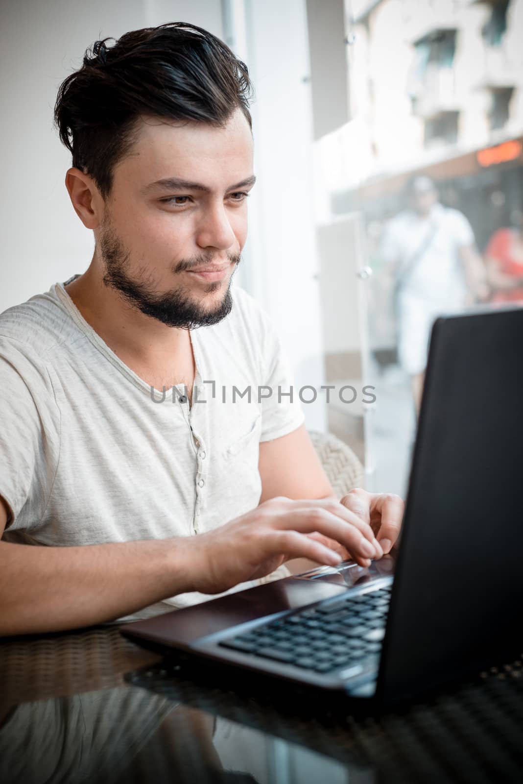 young stylish man by peus