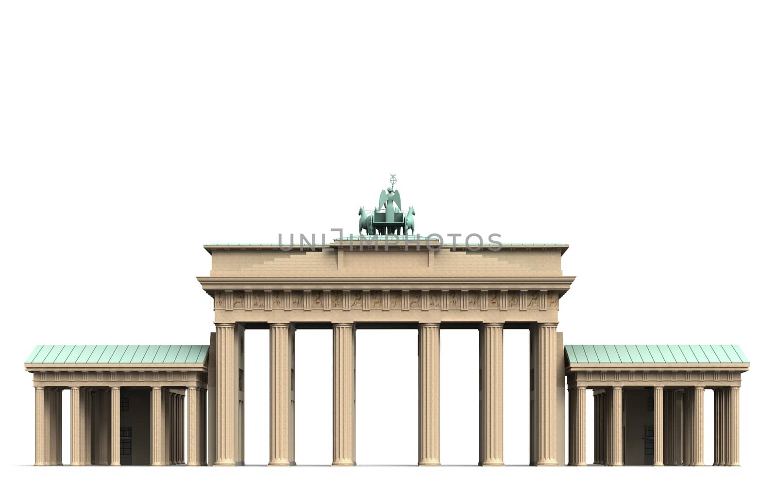 Brandenburg Gate 6 by 3DAgentur
