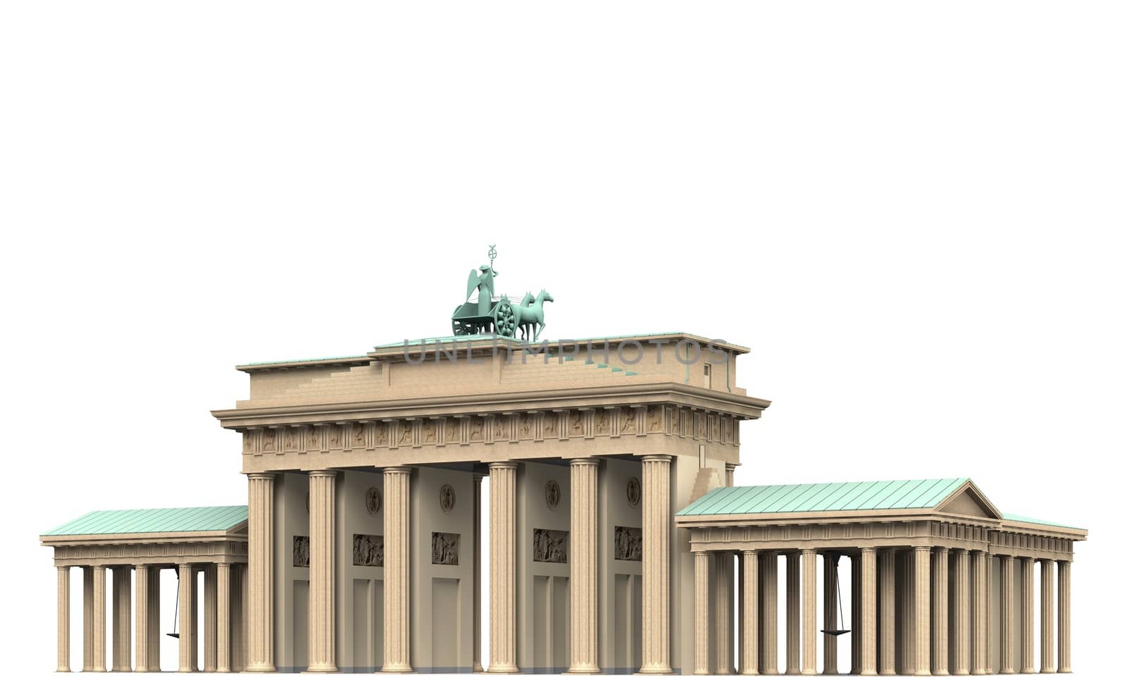 Brandenburg Gate 3 by 3DAgentur