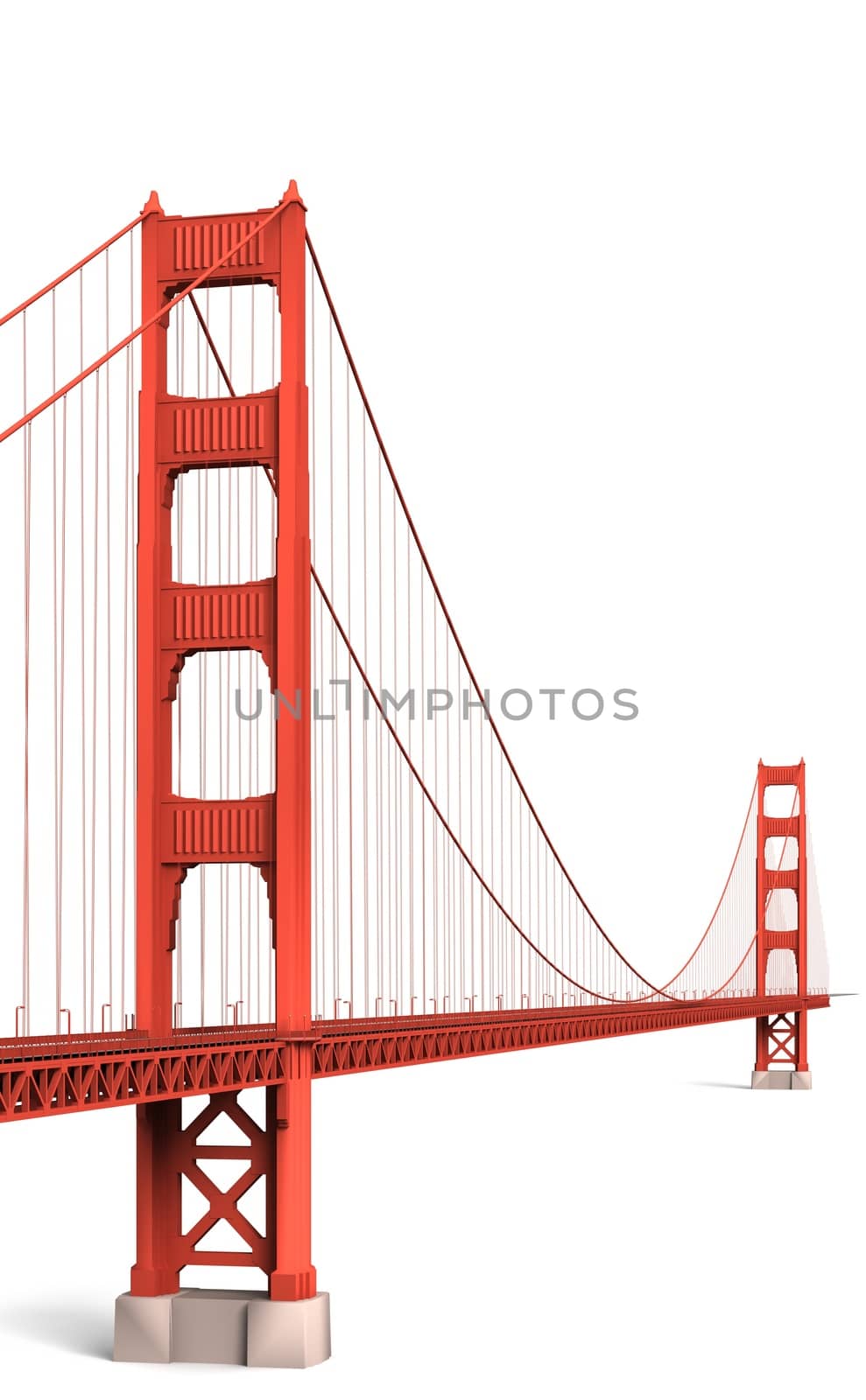 The golden gate bridge is the longest suspension bridge in the world.