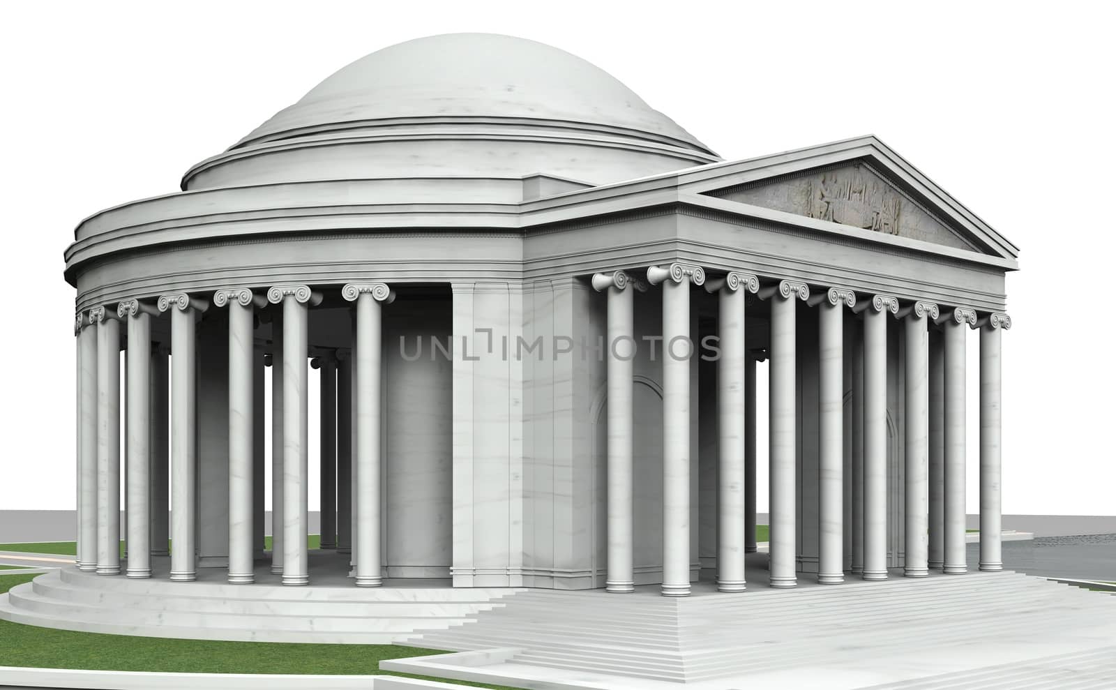 Jefferson Memorial 3 by 3DAgentur