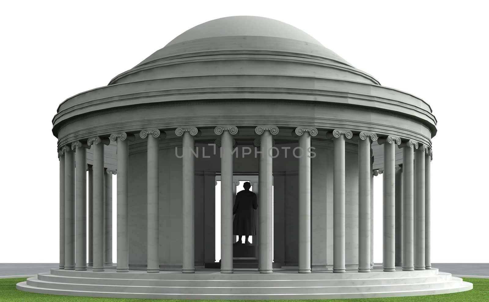 Jefferson Memorial 4 by 3DAgentur
