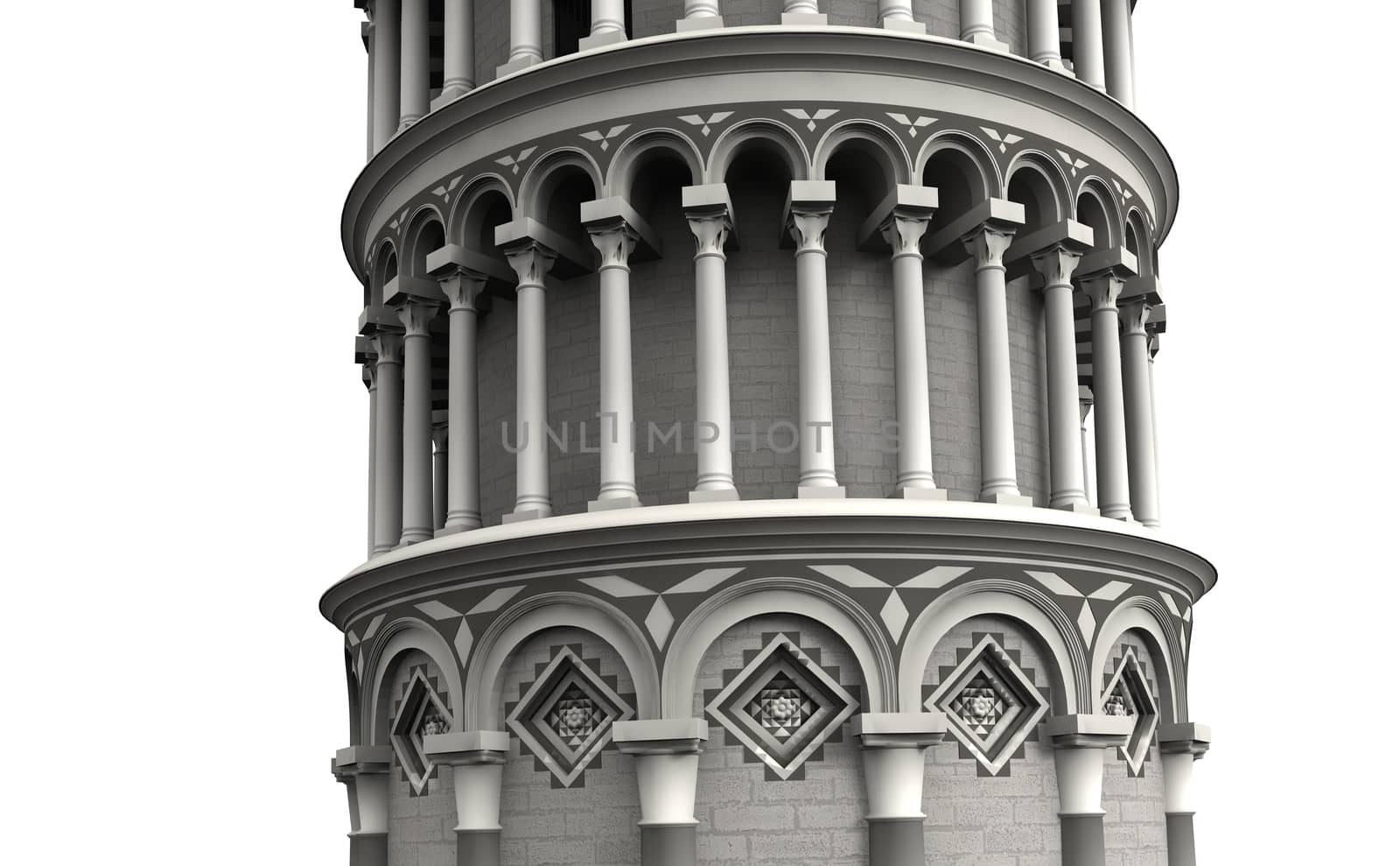 Leaning Tower of Pisa 6 by 3DAgentur