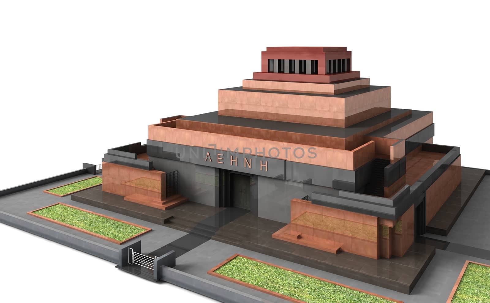 Lenin's Mausoleum 4 by 3DAgentur