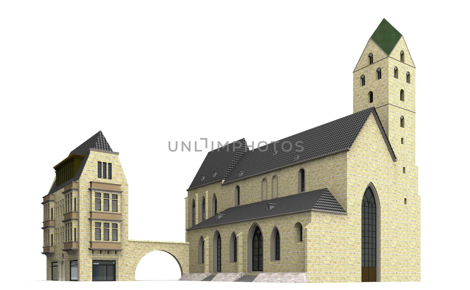 Marien church 2 by 3DAgentur