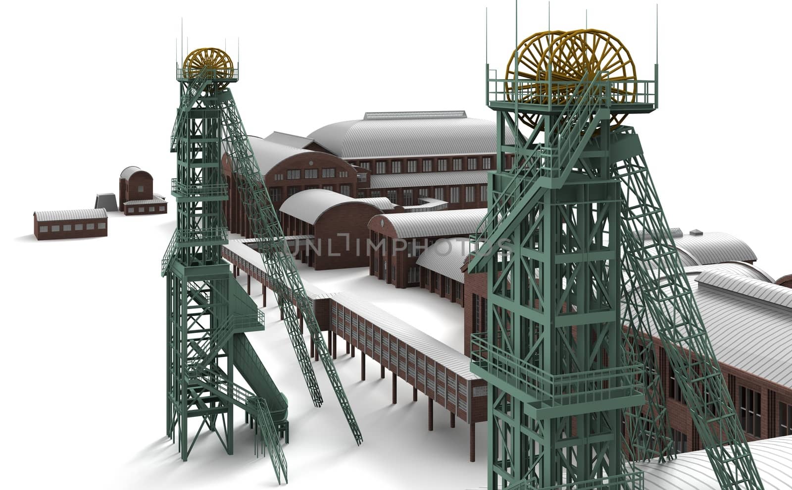 Mine Westphalia 5 by 3DAgentur