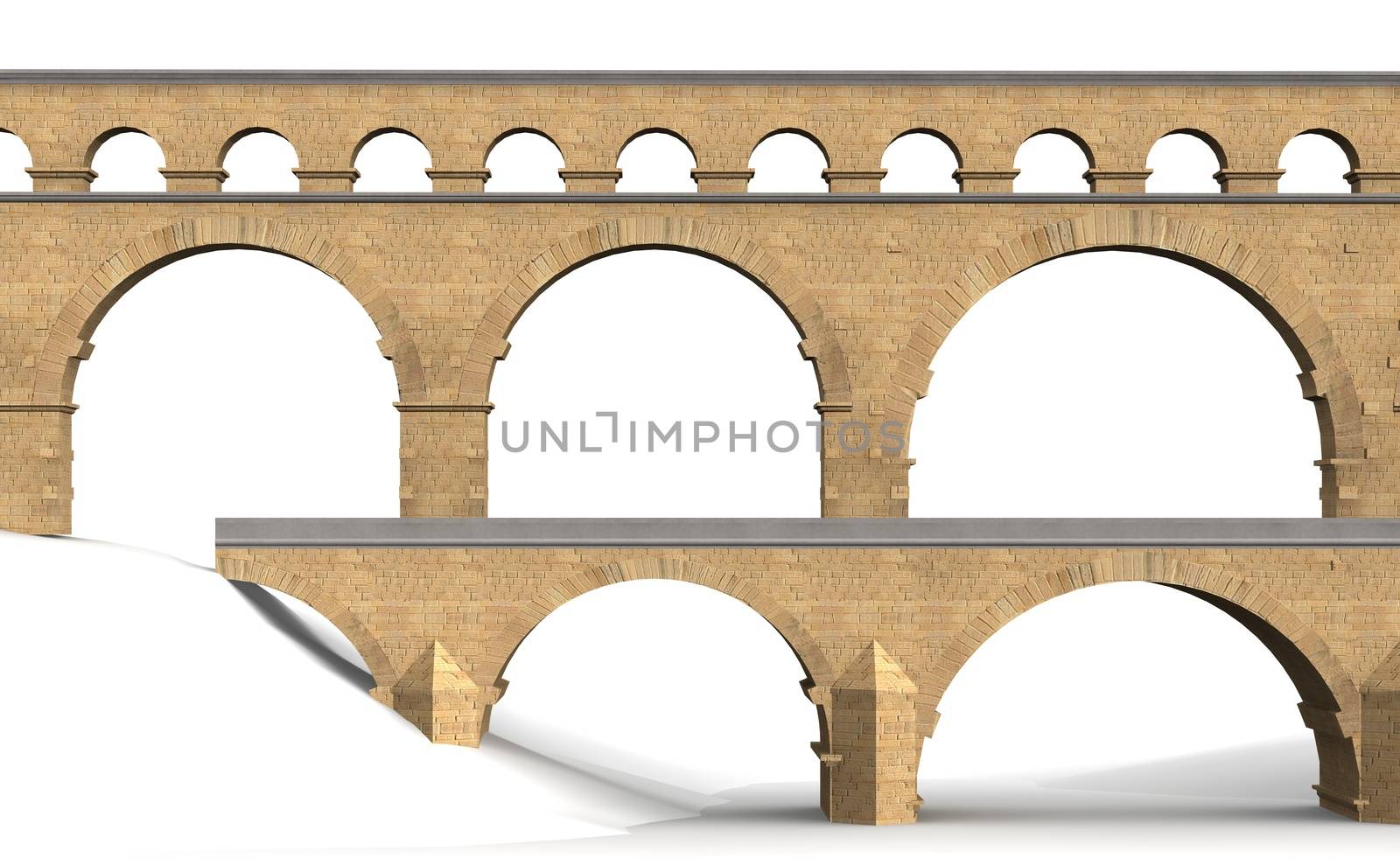 Pont du Gard 5 by 3DAgentur
