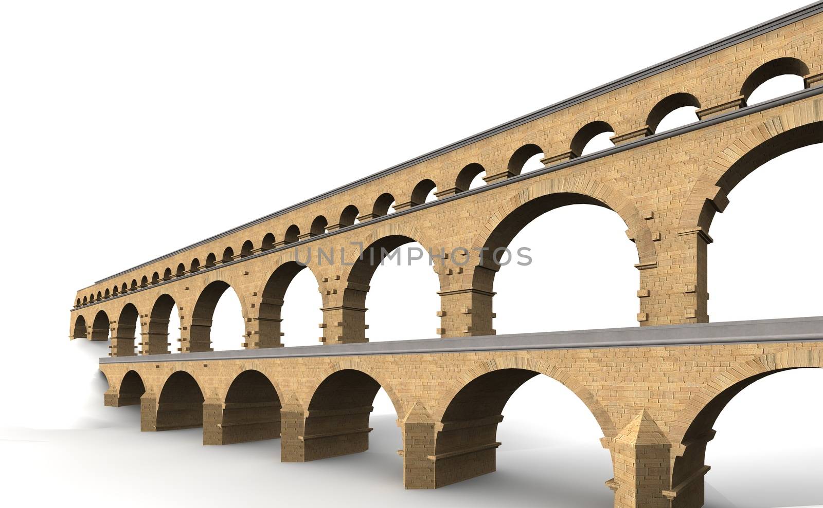 Pont du Gard 6 by 3DAgentur