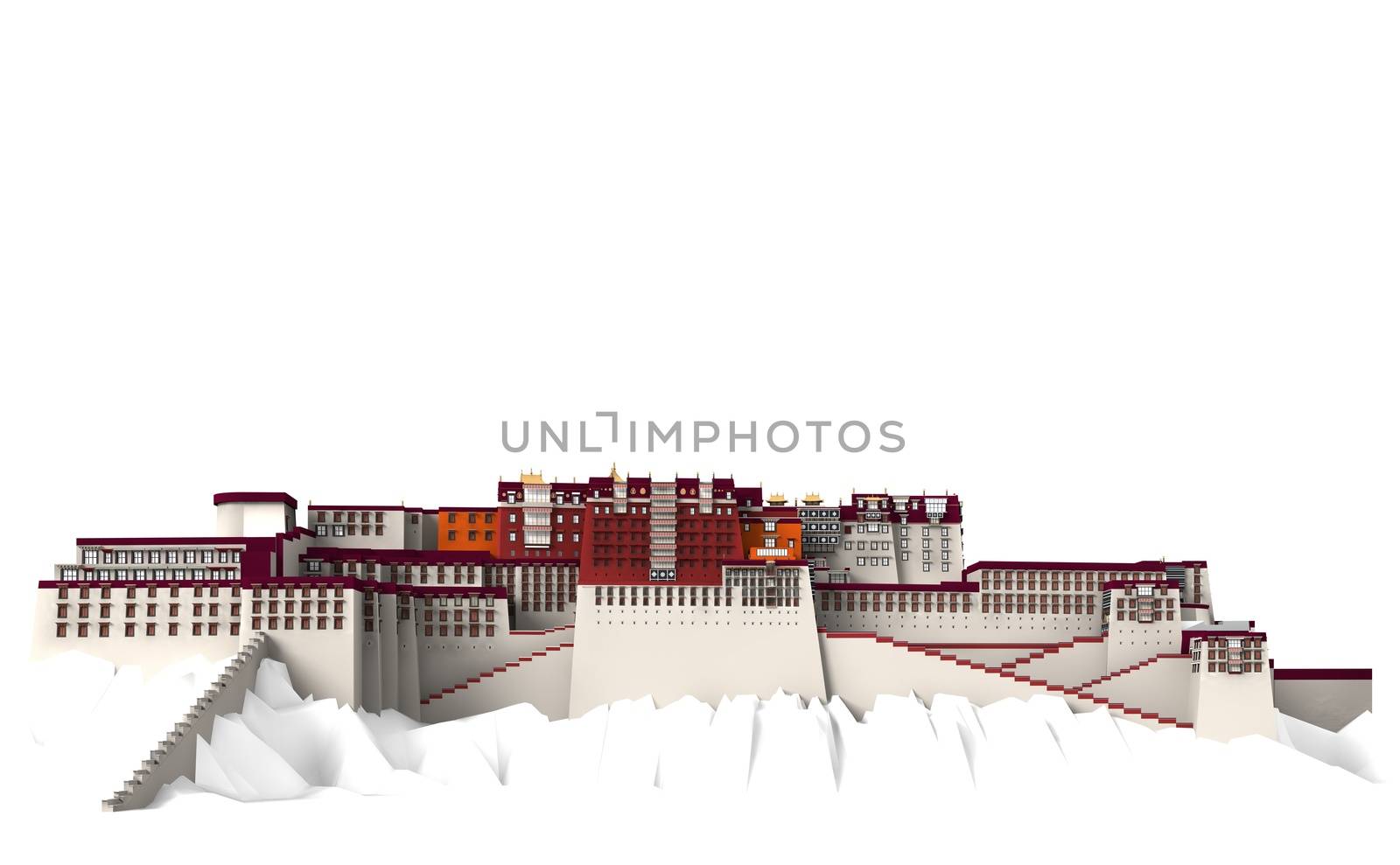 Potala palace 10 by 3DAgentur