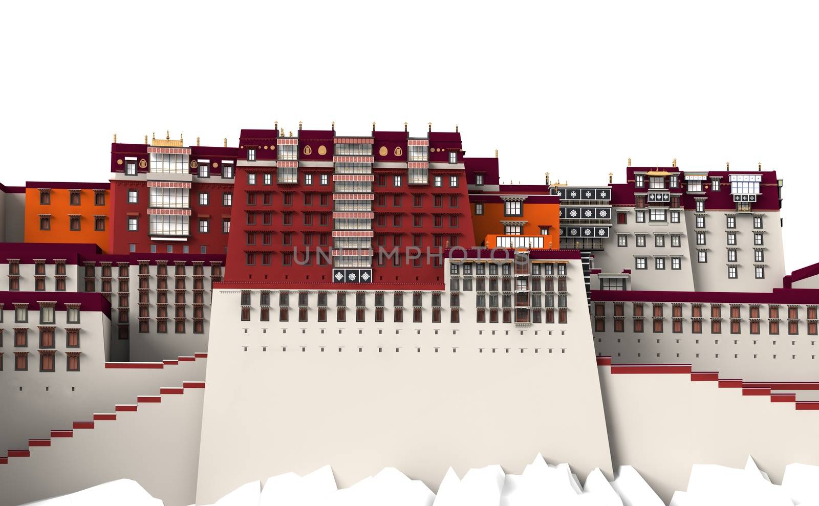 Potala palace 9 by 3DAgentur
