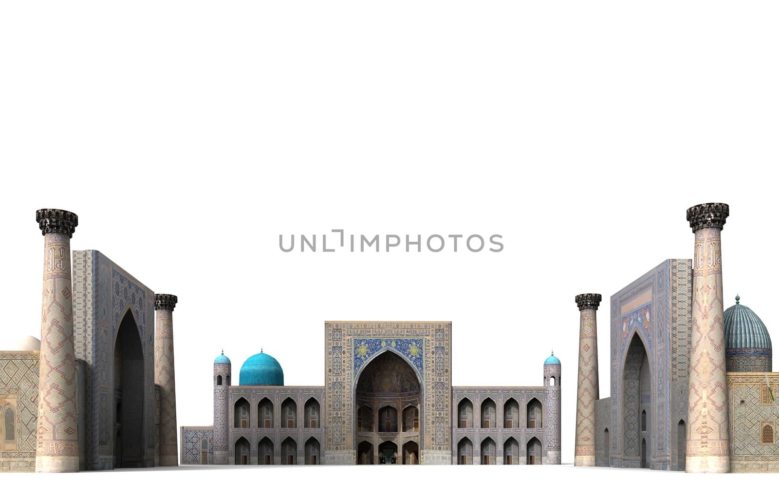 Registan in Samarkand 1 by 3DAgentur