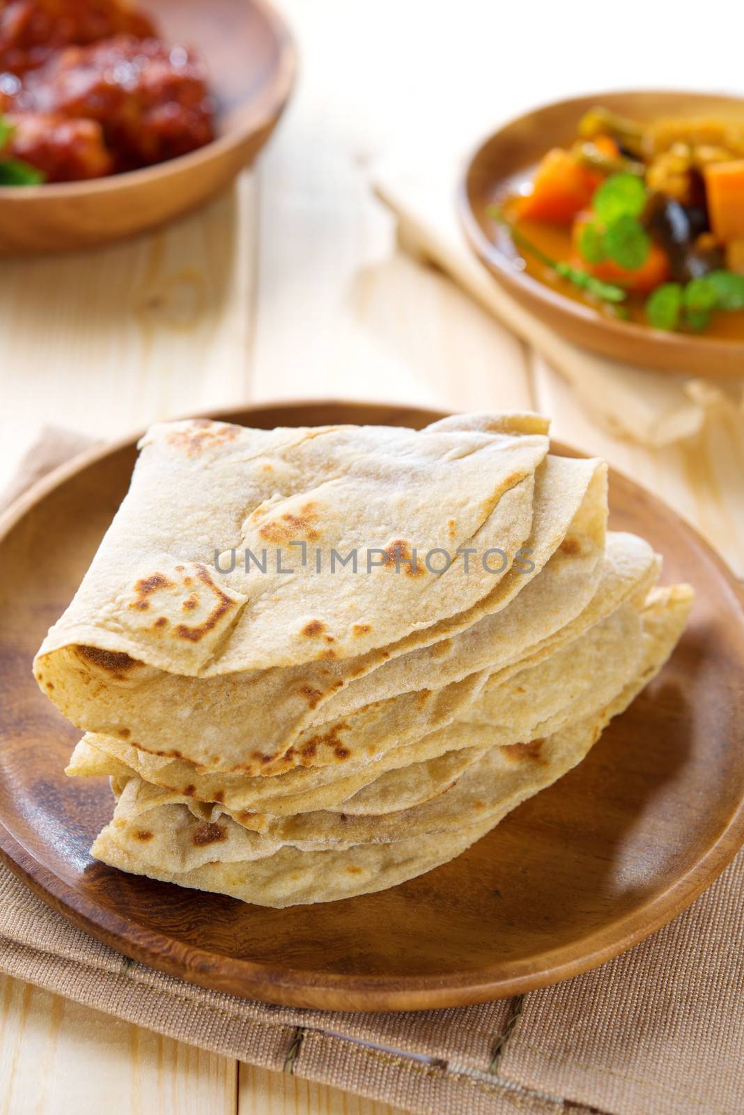 Indian Chapati or chapatti by szefei