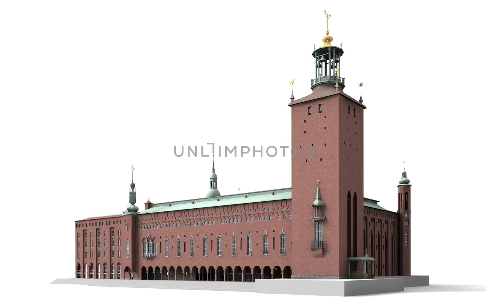 Stockholm City Hall 1 by 3DAgentur
