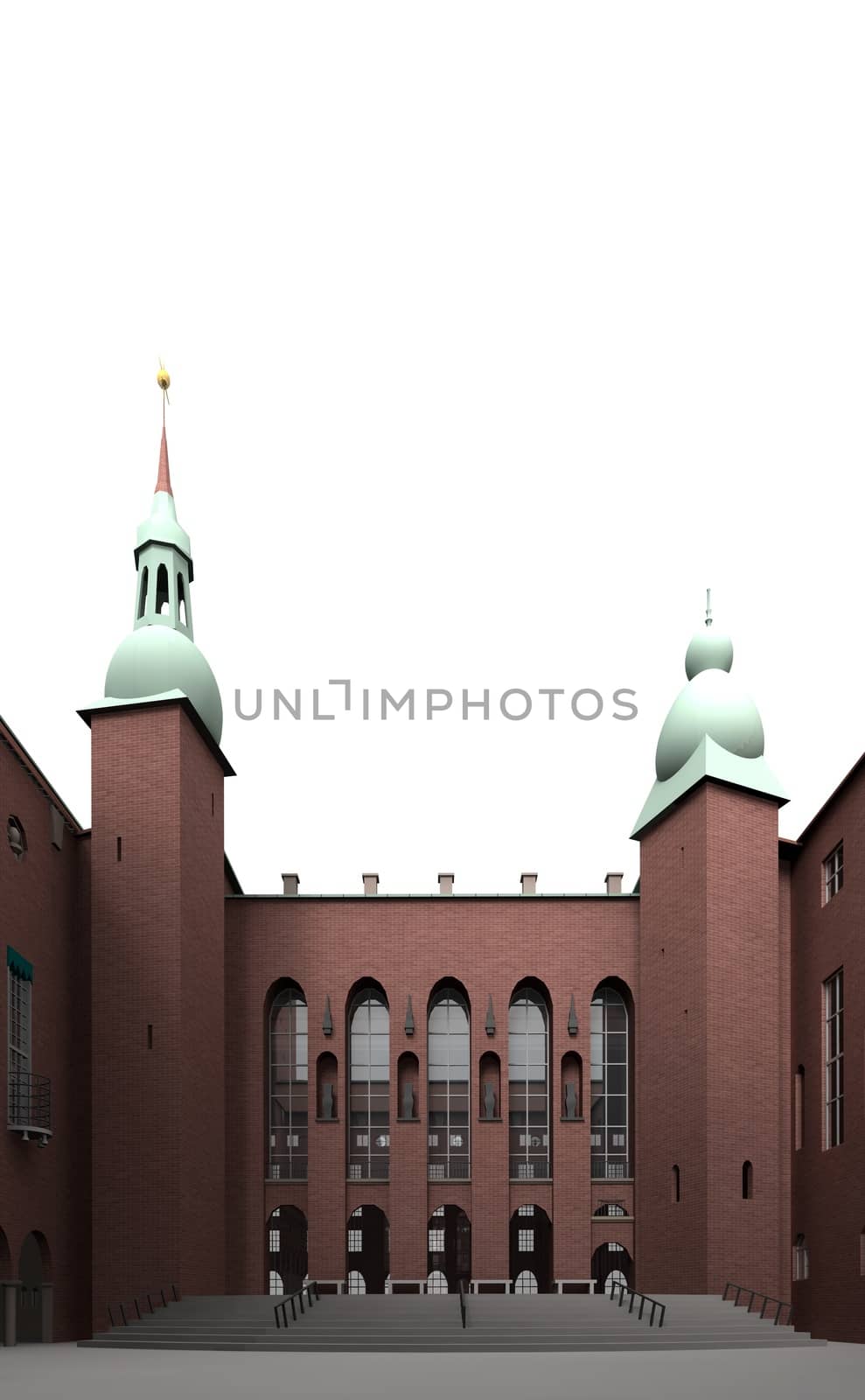 Stockholm City Hall 5 by 3DAgentur