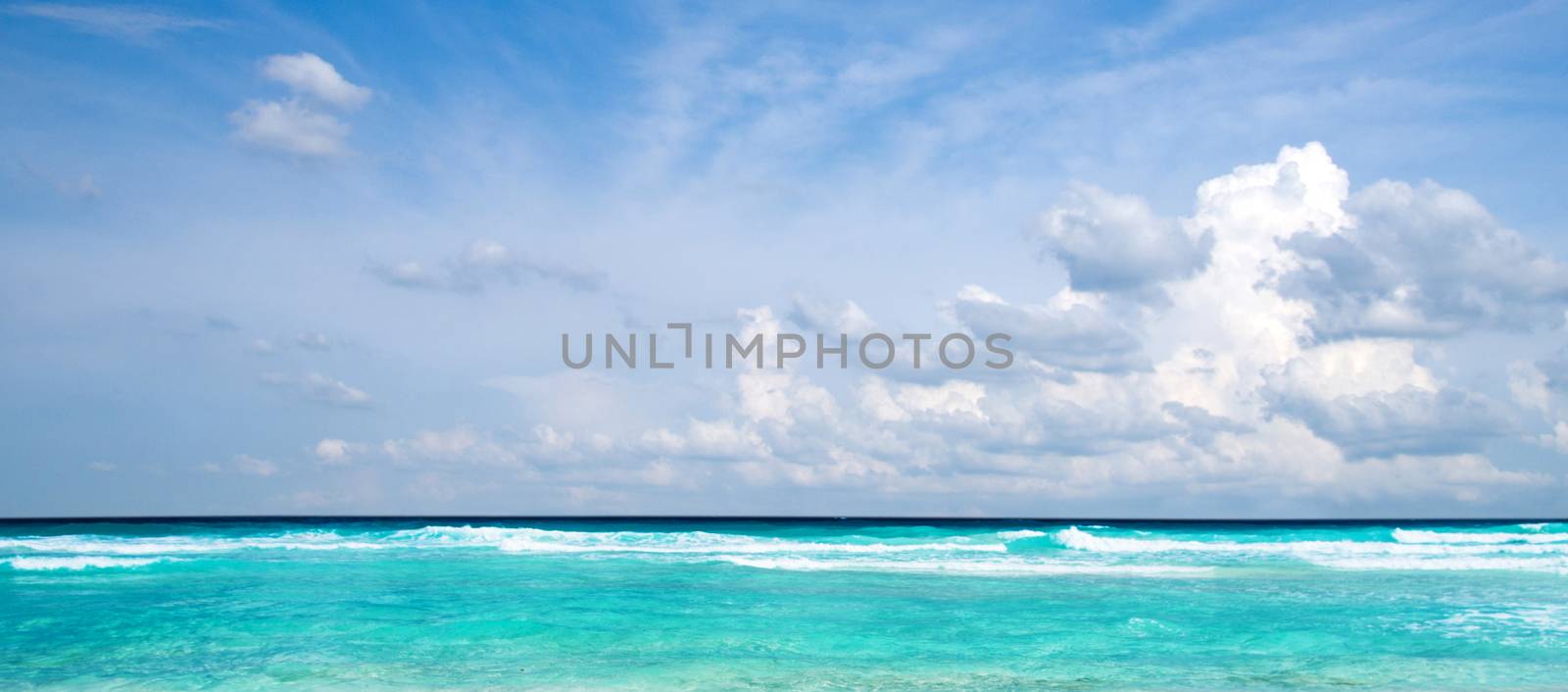 beautiful beach and tropical sea