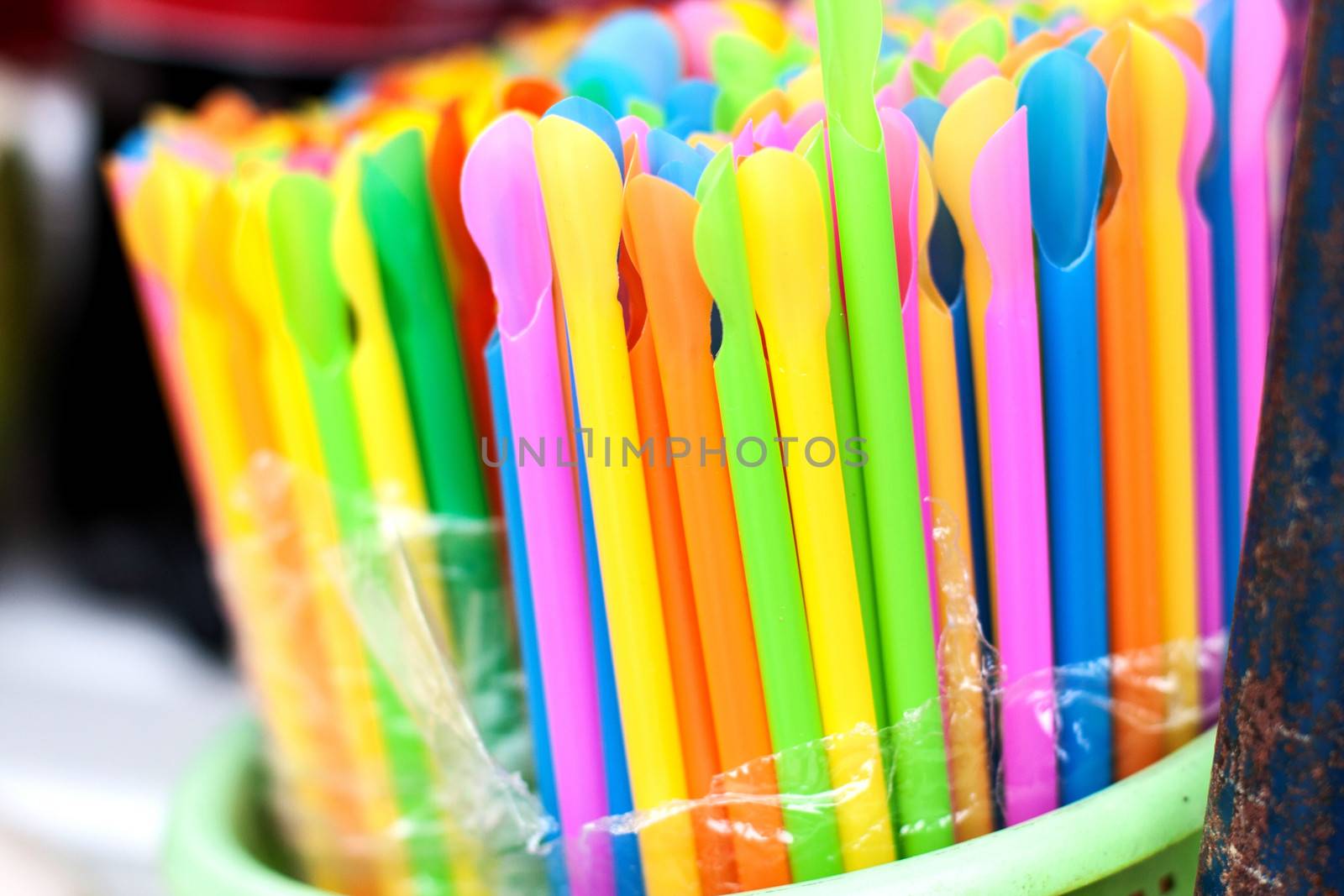 colorful of straw by myrainjom01