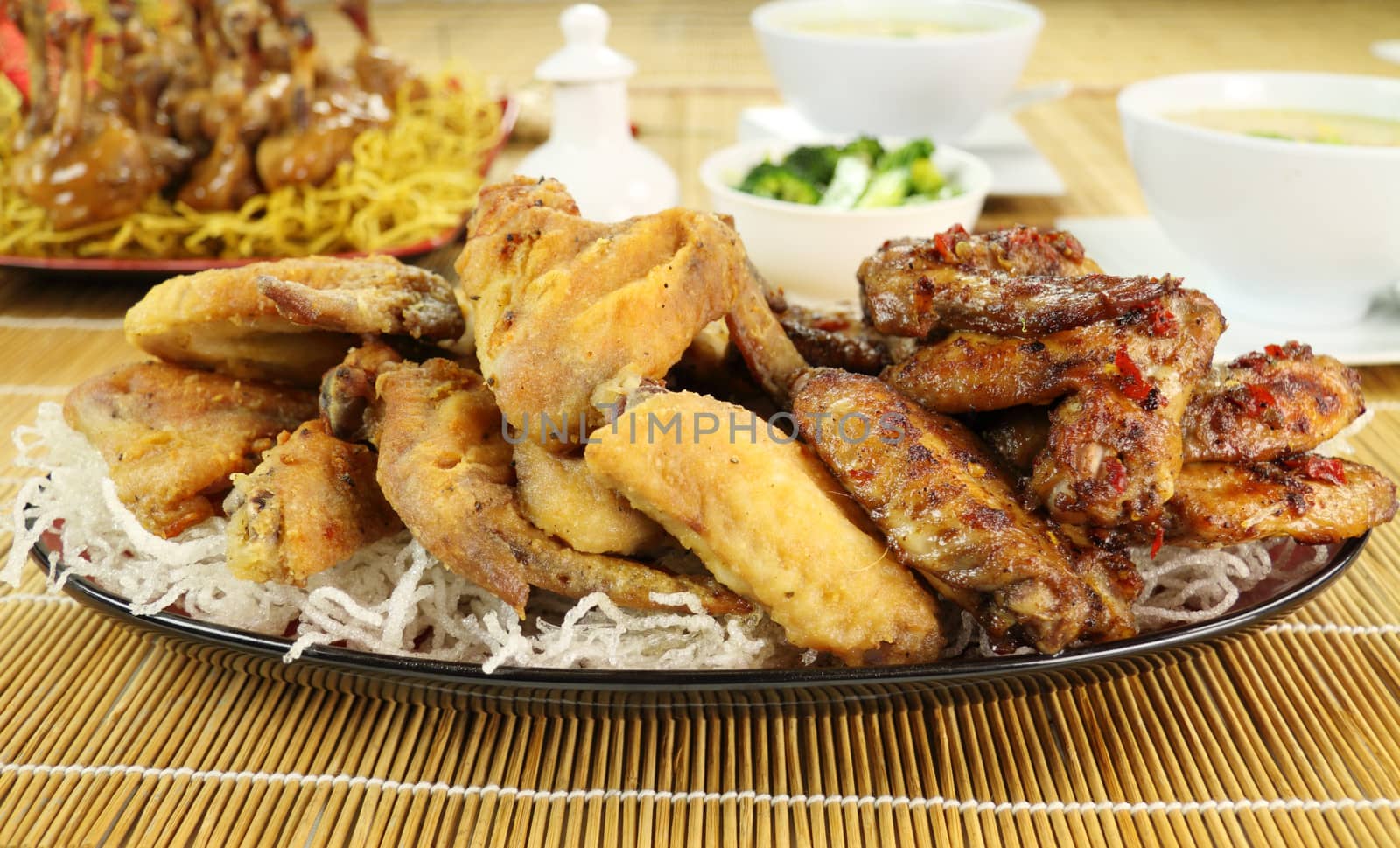 Chinese Chicken Pieces by jabiru