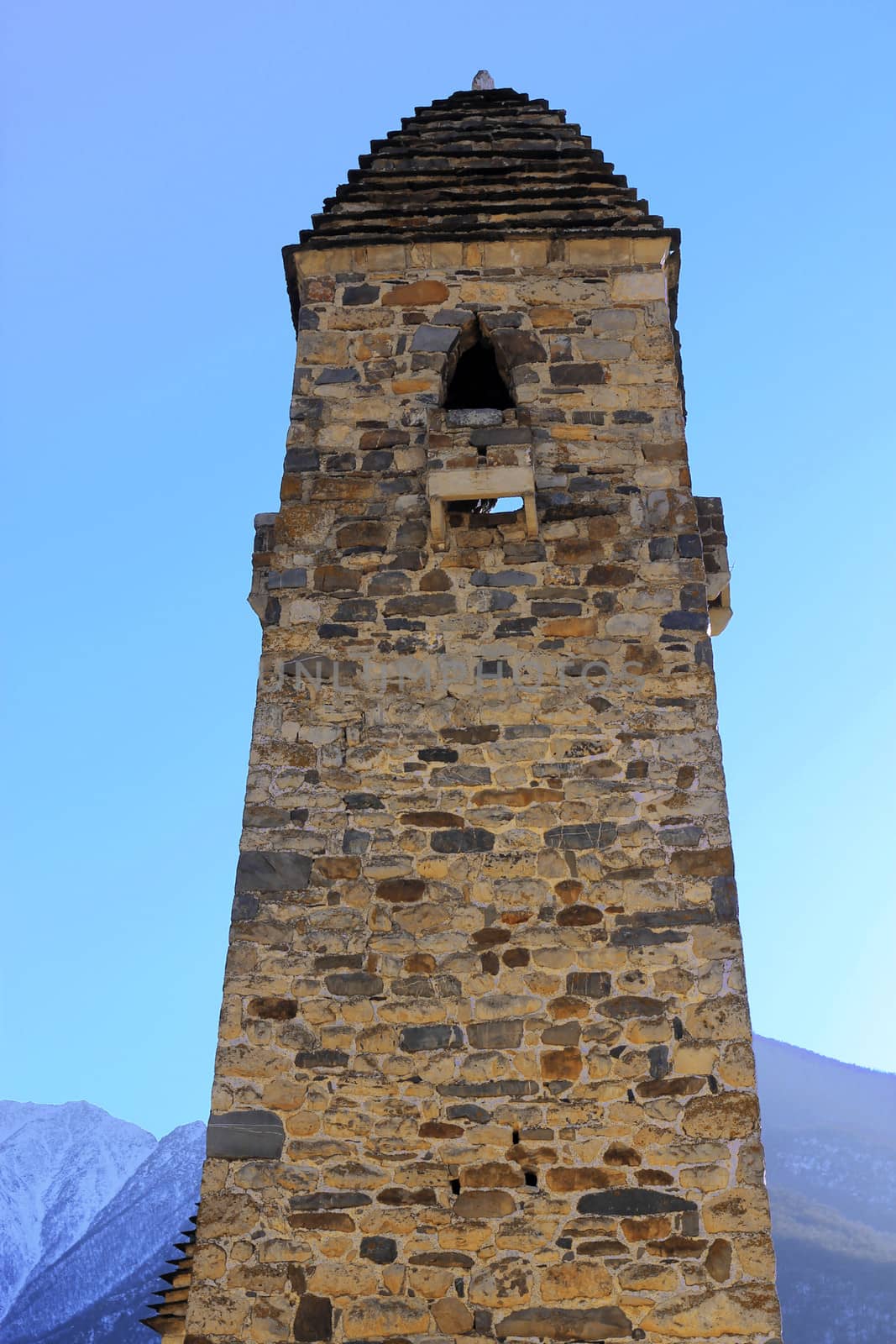 Towers of Ingushetia. Ancient architecture and ruins
