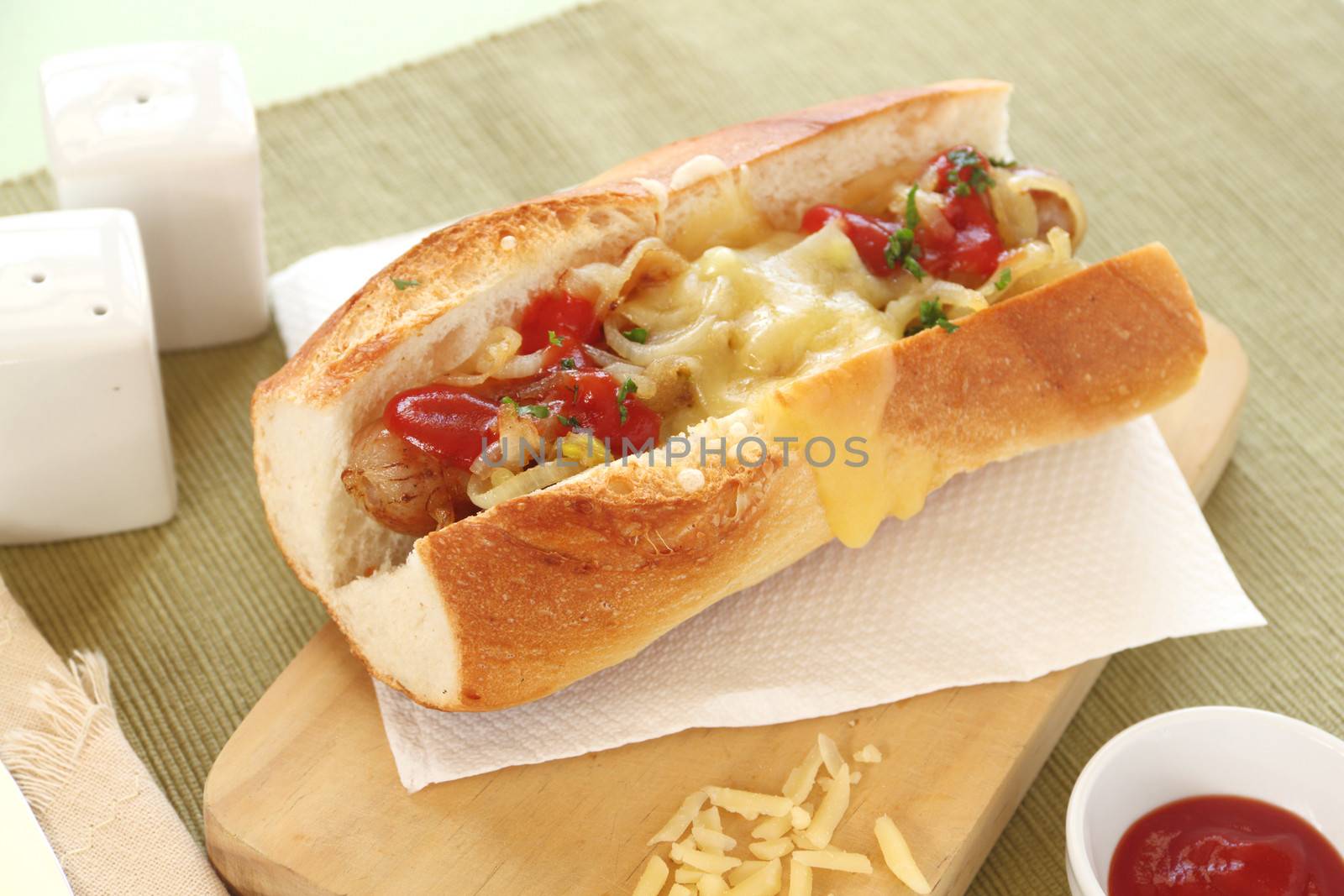 Cheese Hot Dogs by jabiru