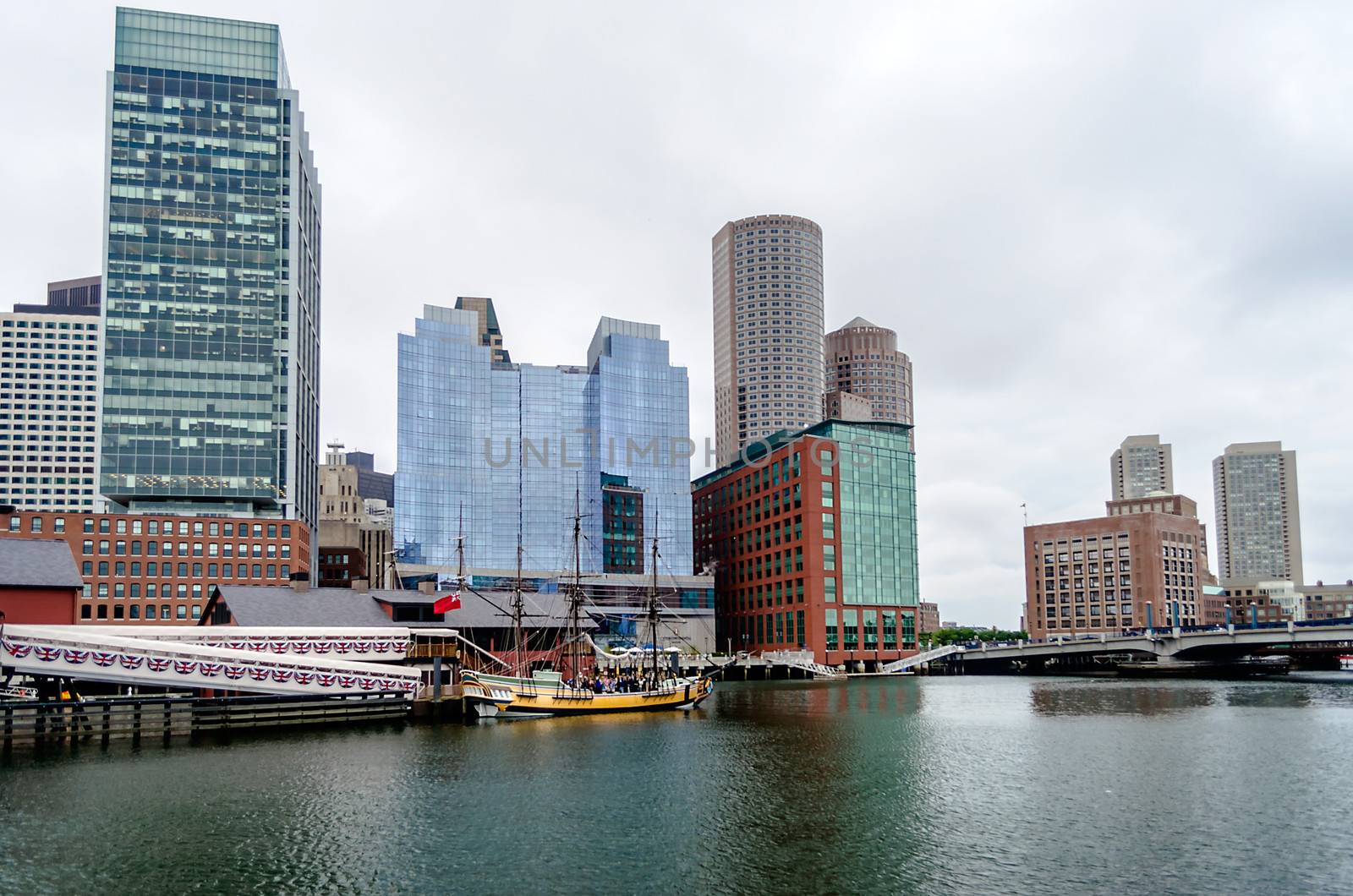 Boston Skyline by marcorubino