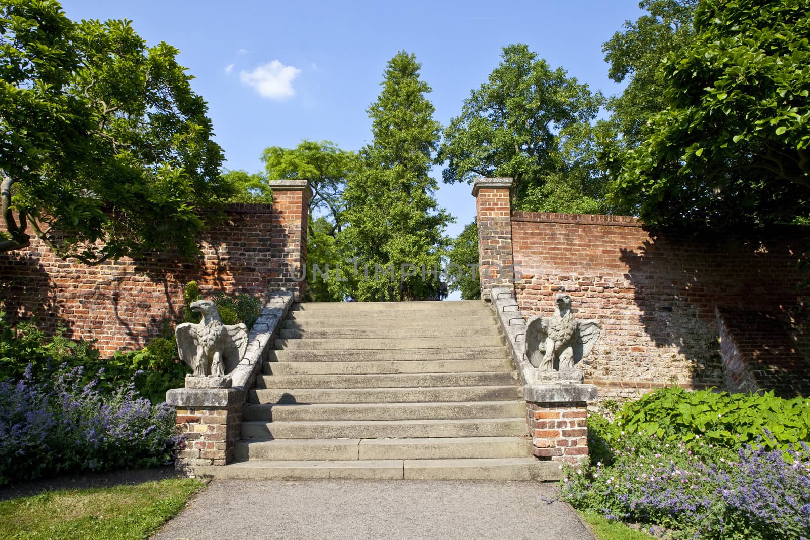 The beautiful Waterlow Park in Highgate, London.