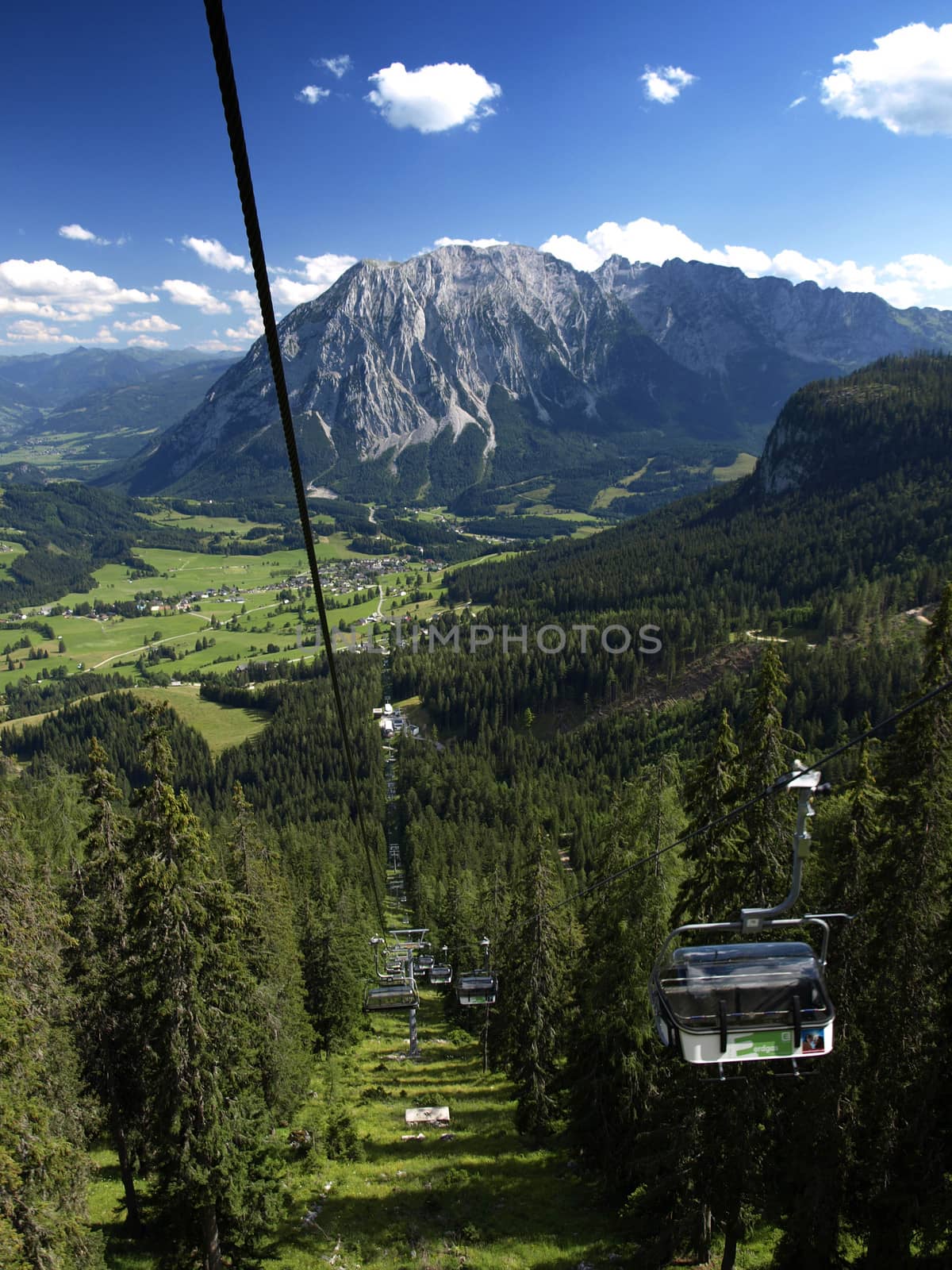 Austria Tauplitz 12-08-2012 View from the lift