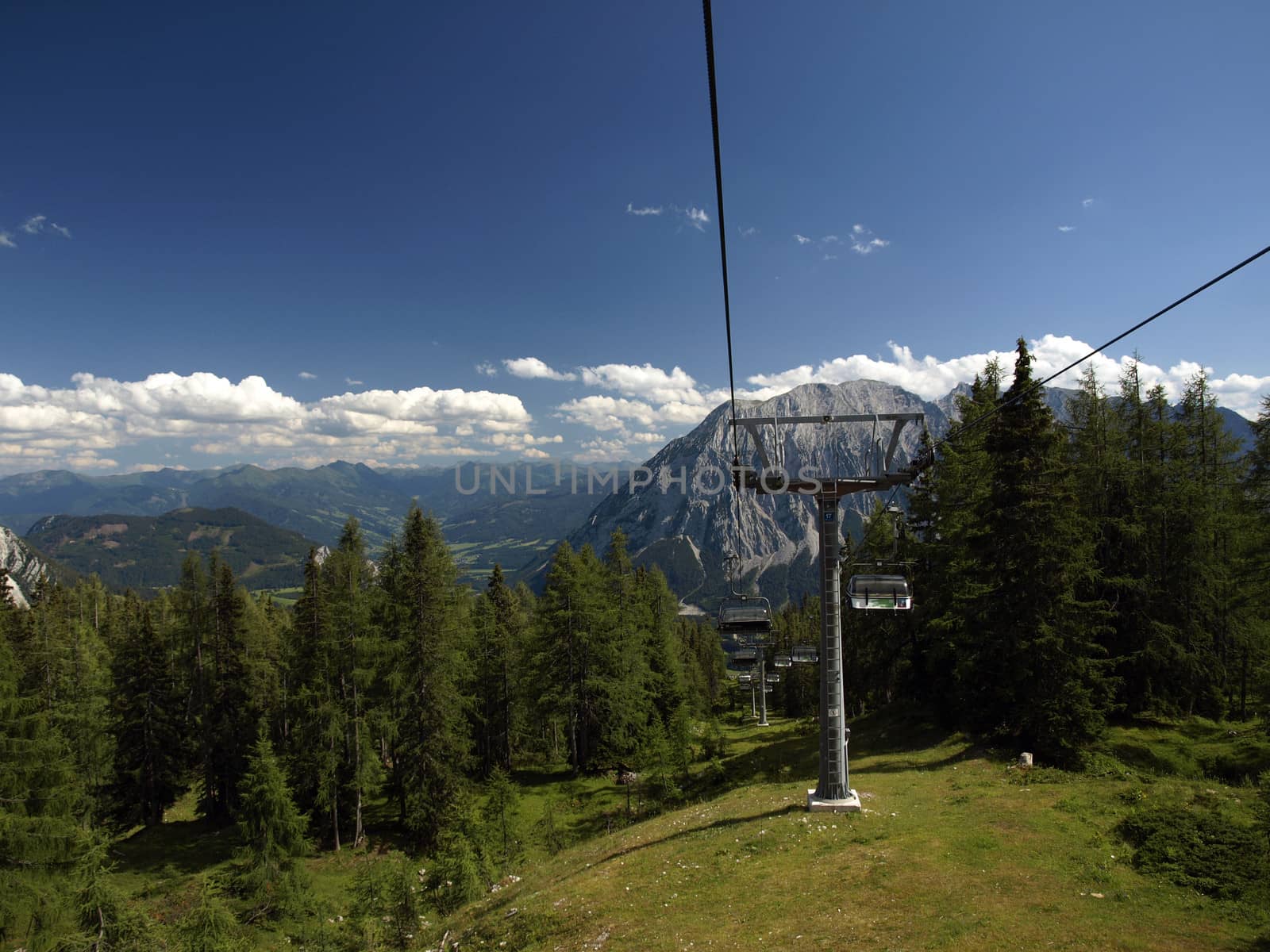 Austria Tauplitz 12-08-2012 View from the lift