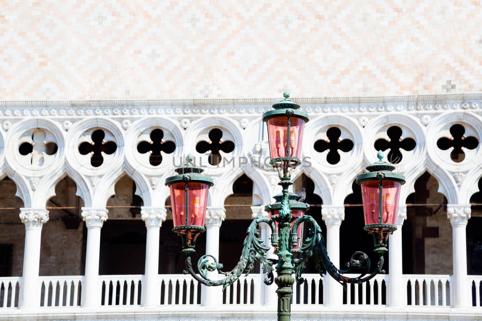 old street-lamp in Venice