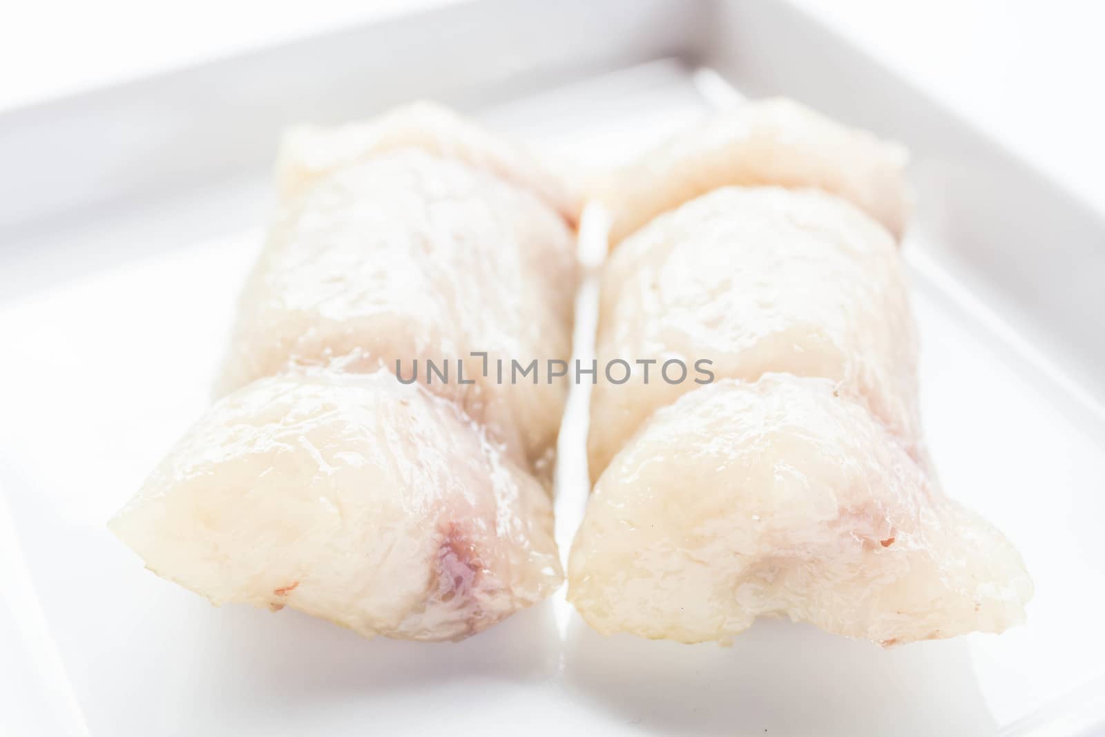 Delicious bunch of mush with banana filling, stock photo