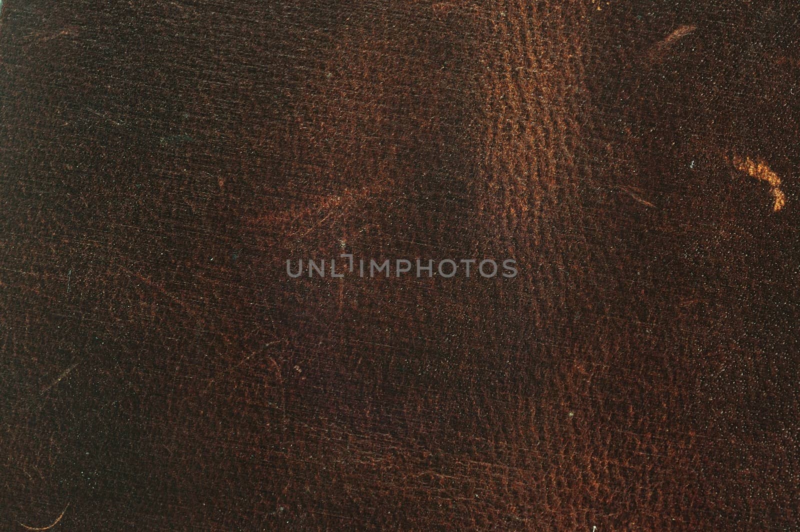 Close up texture of two-tone cow leather 