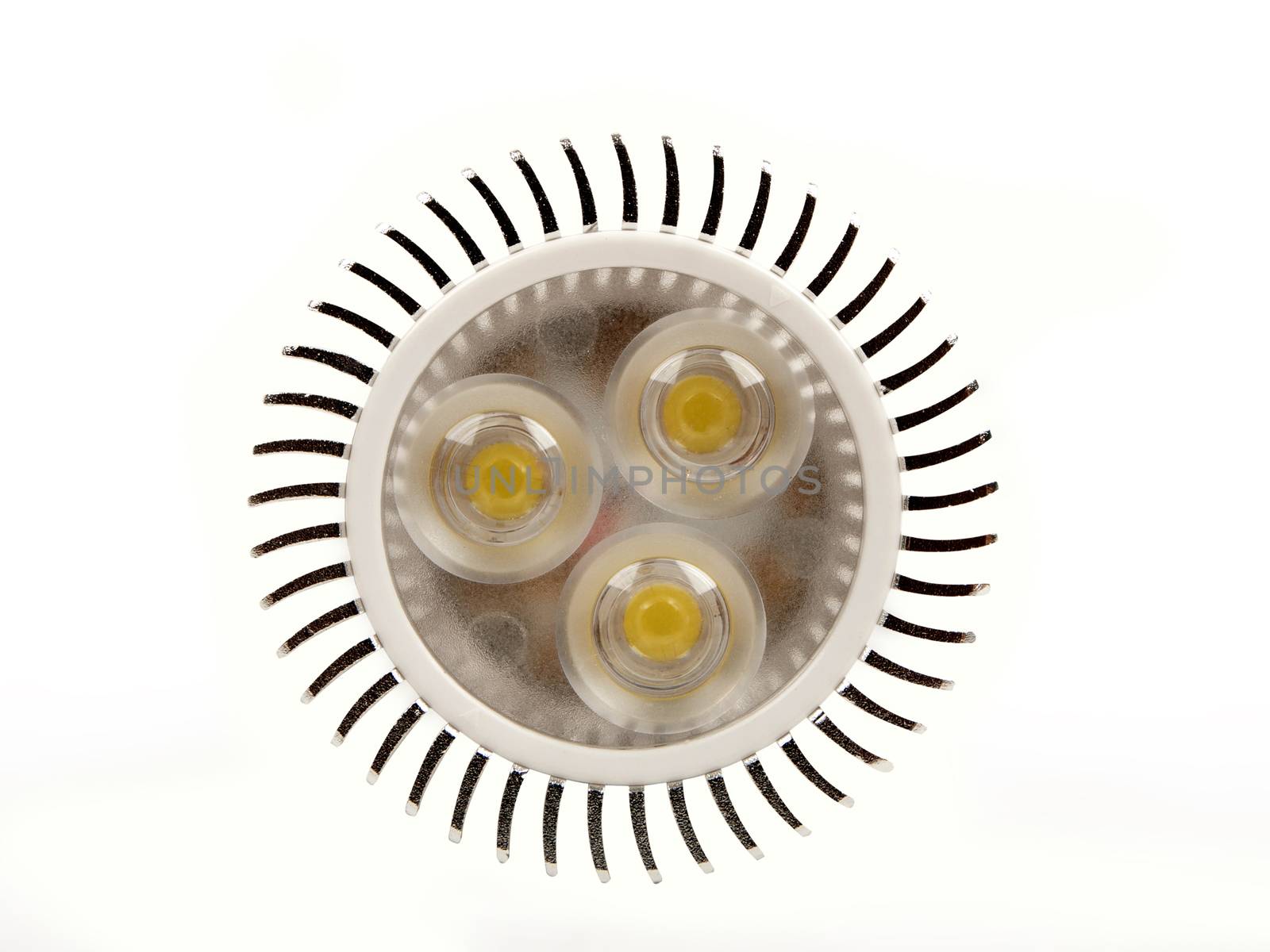 led light bulb - front view