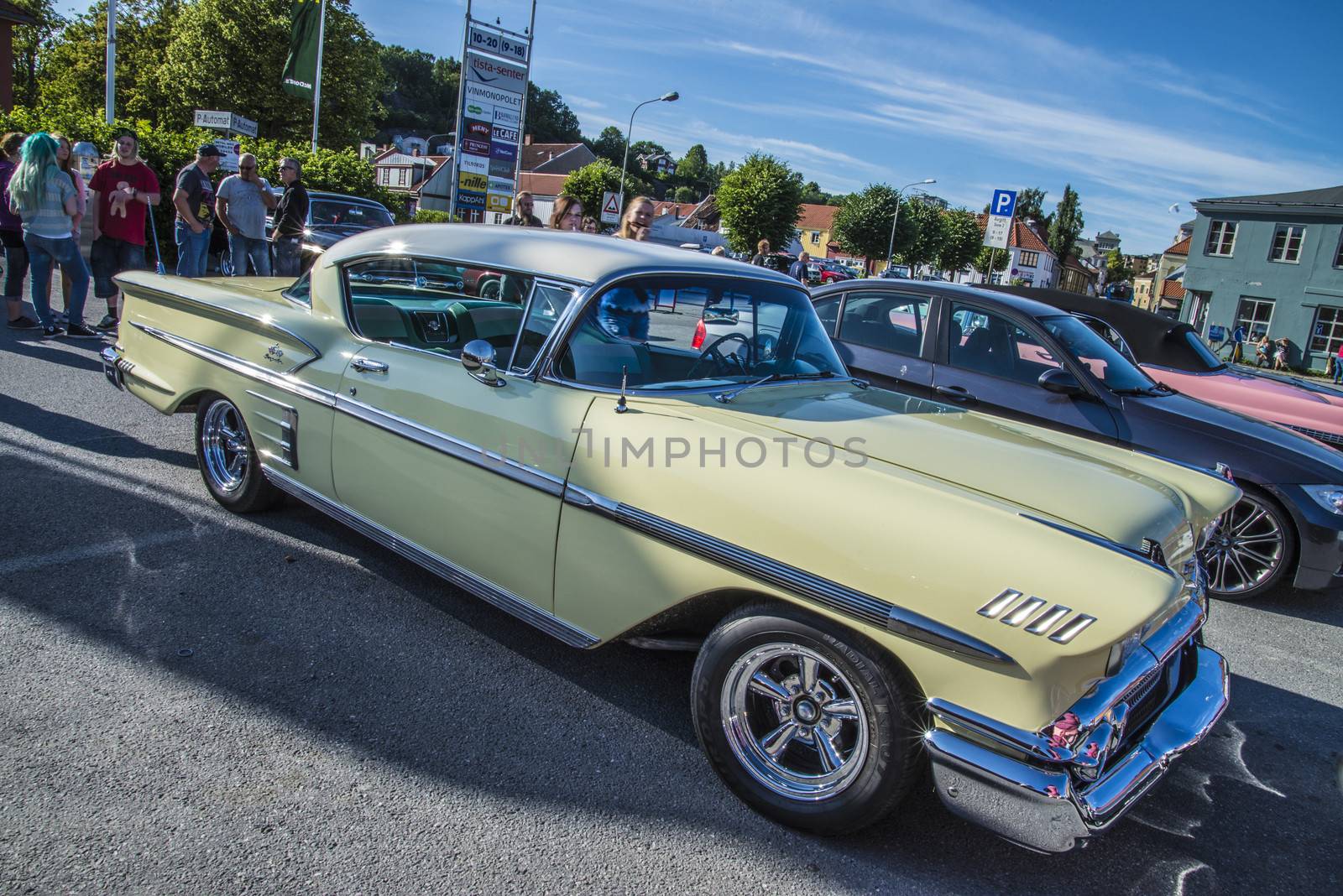 classic american cars, chevrolet impala by steirus