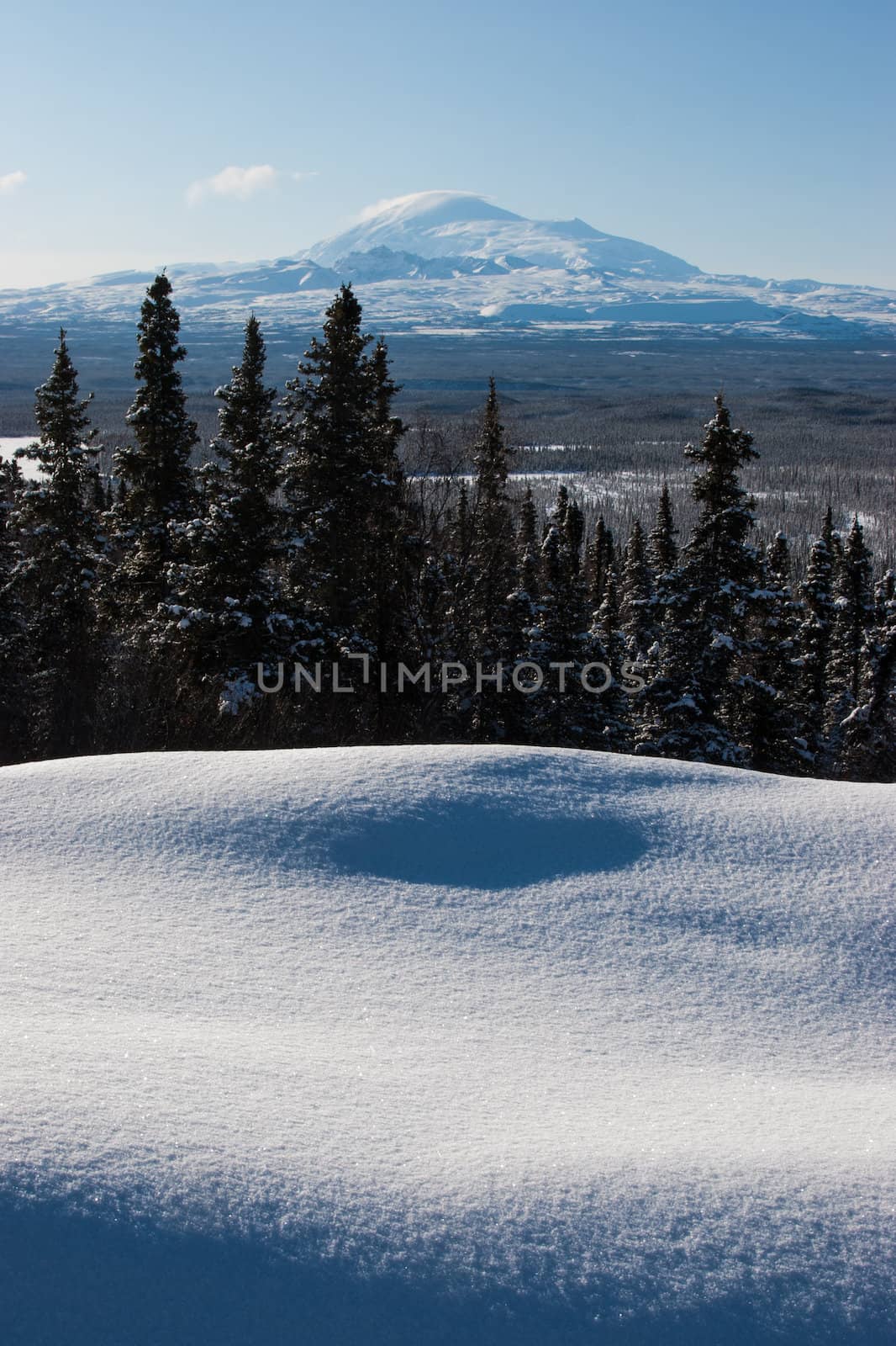 Mountain in Winter by studio49