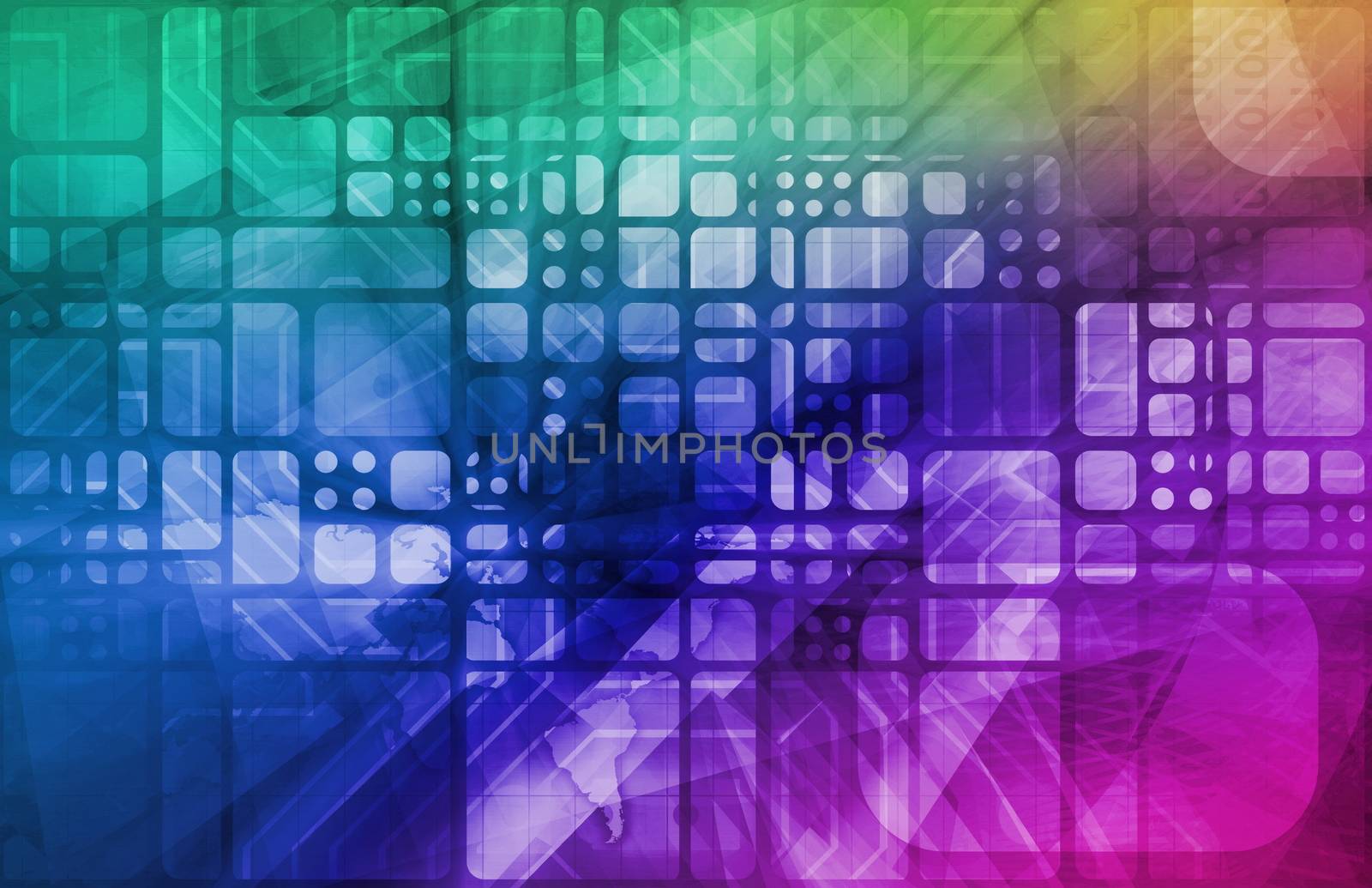 Virtual Technology with Data Filtering Web Art