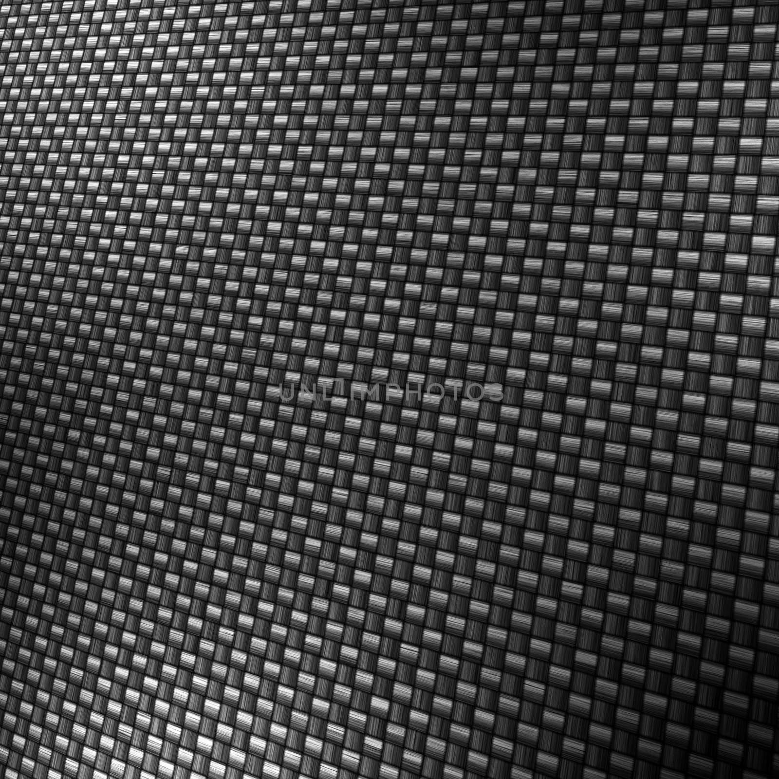 A super-detailed carbon fiber background. The actual strands and fibers of the carbon cloth are even visible.