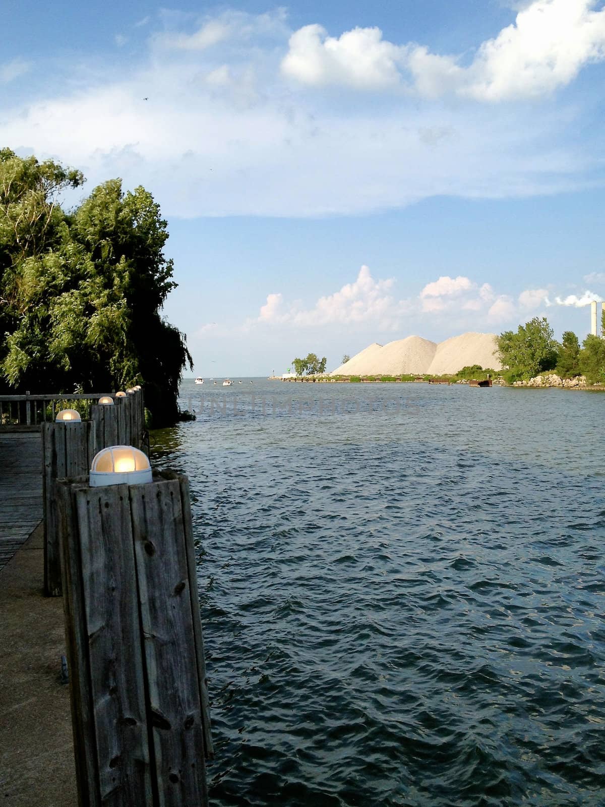 Huron bank onto Lake Erie by RefocusPhoto