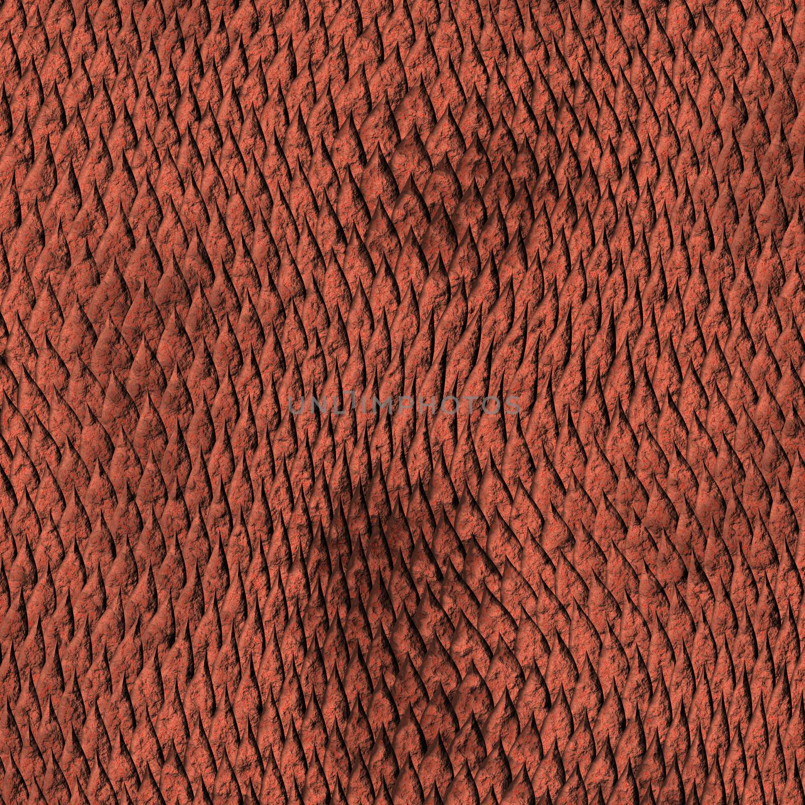 A red-brown dragon scale textured background by sfinks