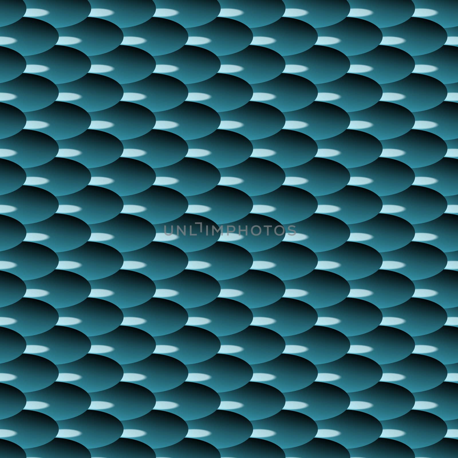 Seamless glossy squama background as blue texture