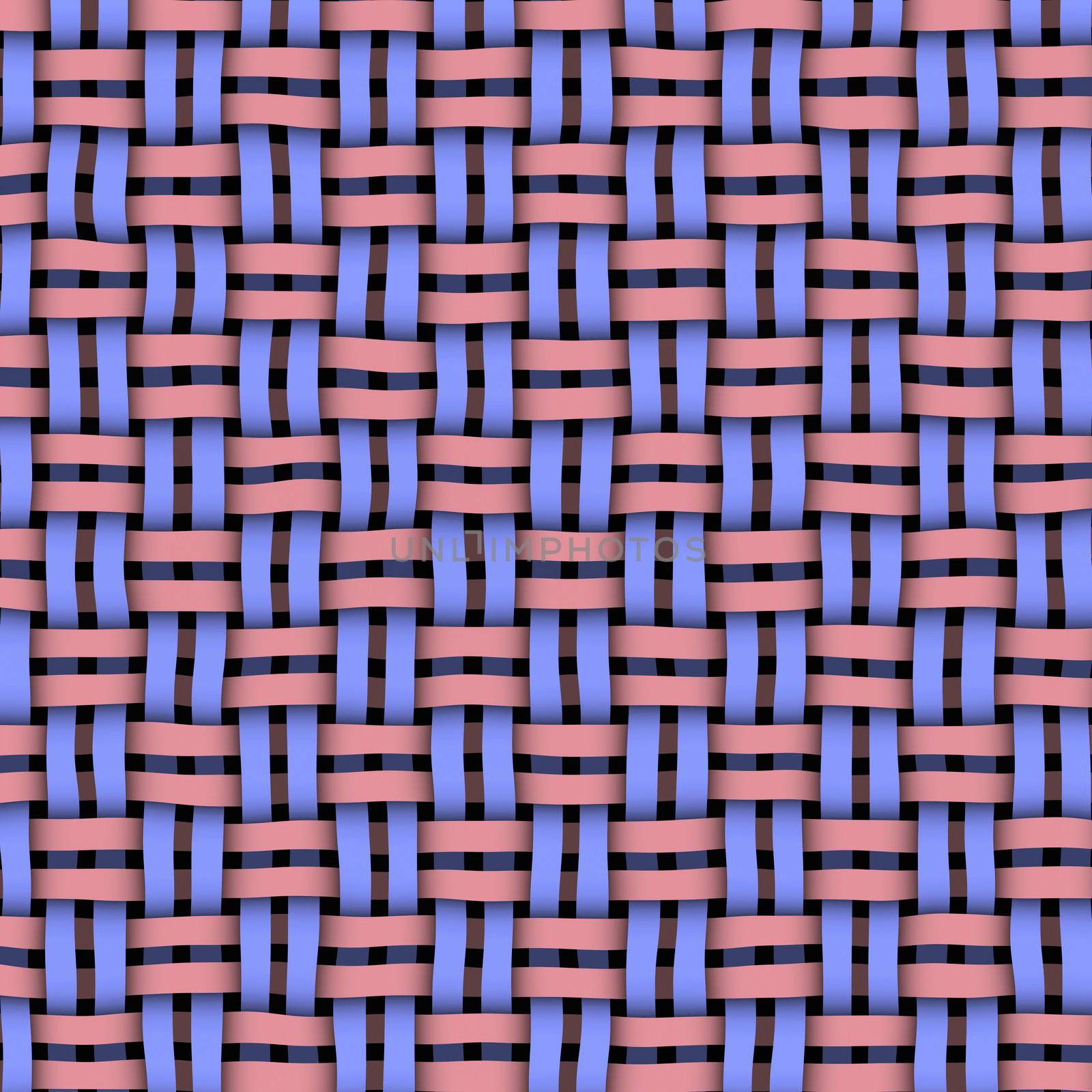 retro wicker pattern